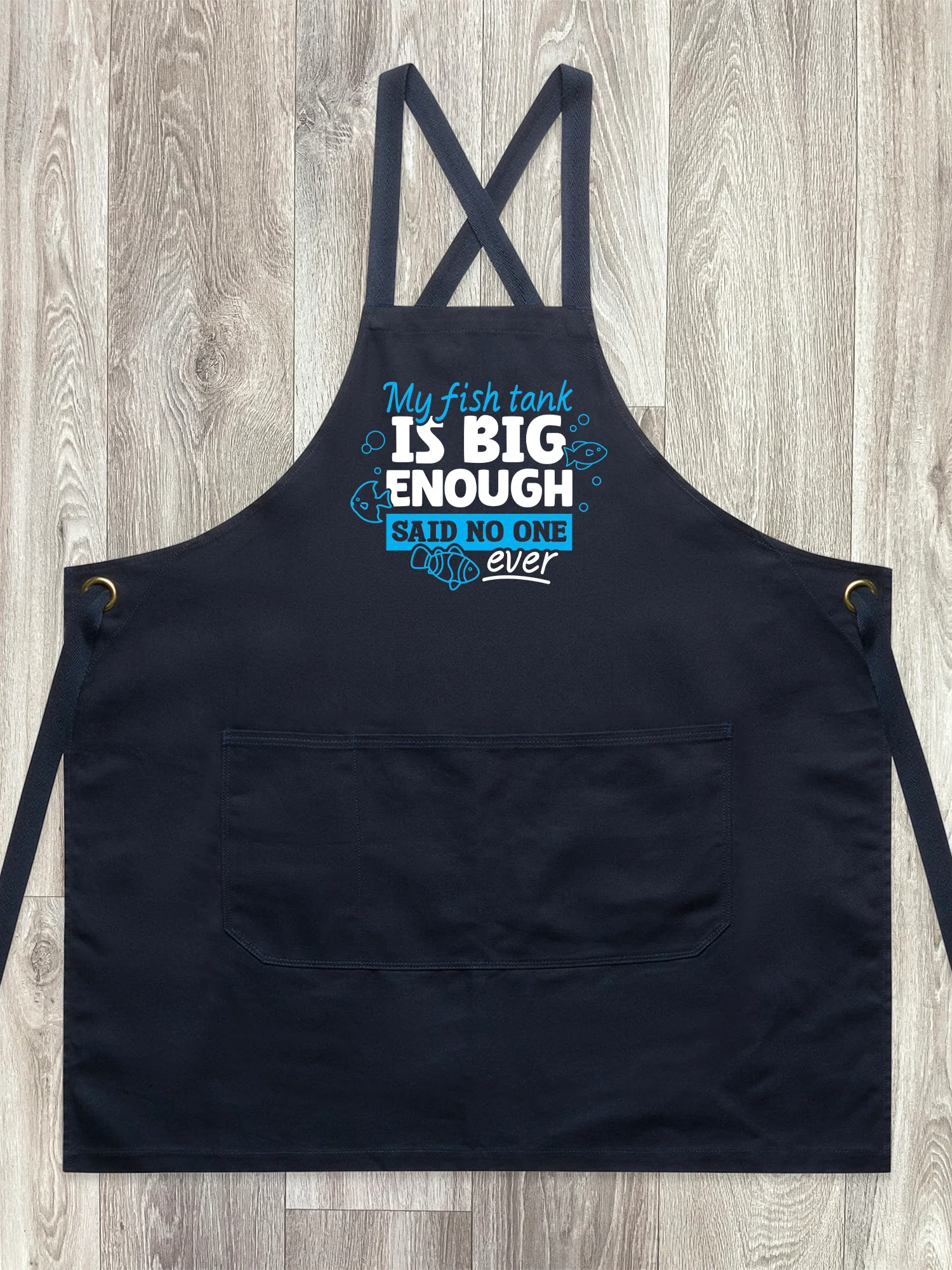 My Fish Tank Is Big Enough Jarrah Crossback Apron - Image 4