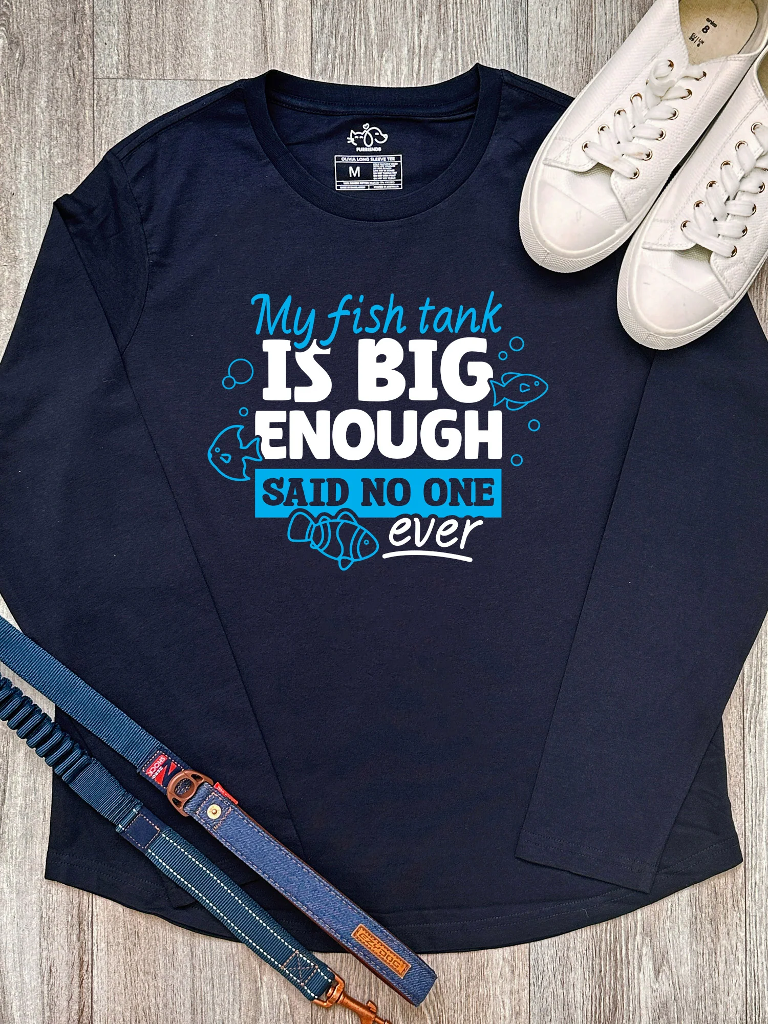 My Fish Tank Is Big Enough Olivia Long Sleeve Tee - Image 3