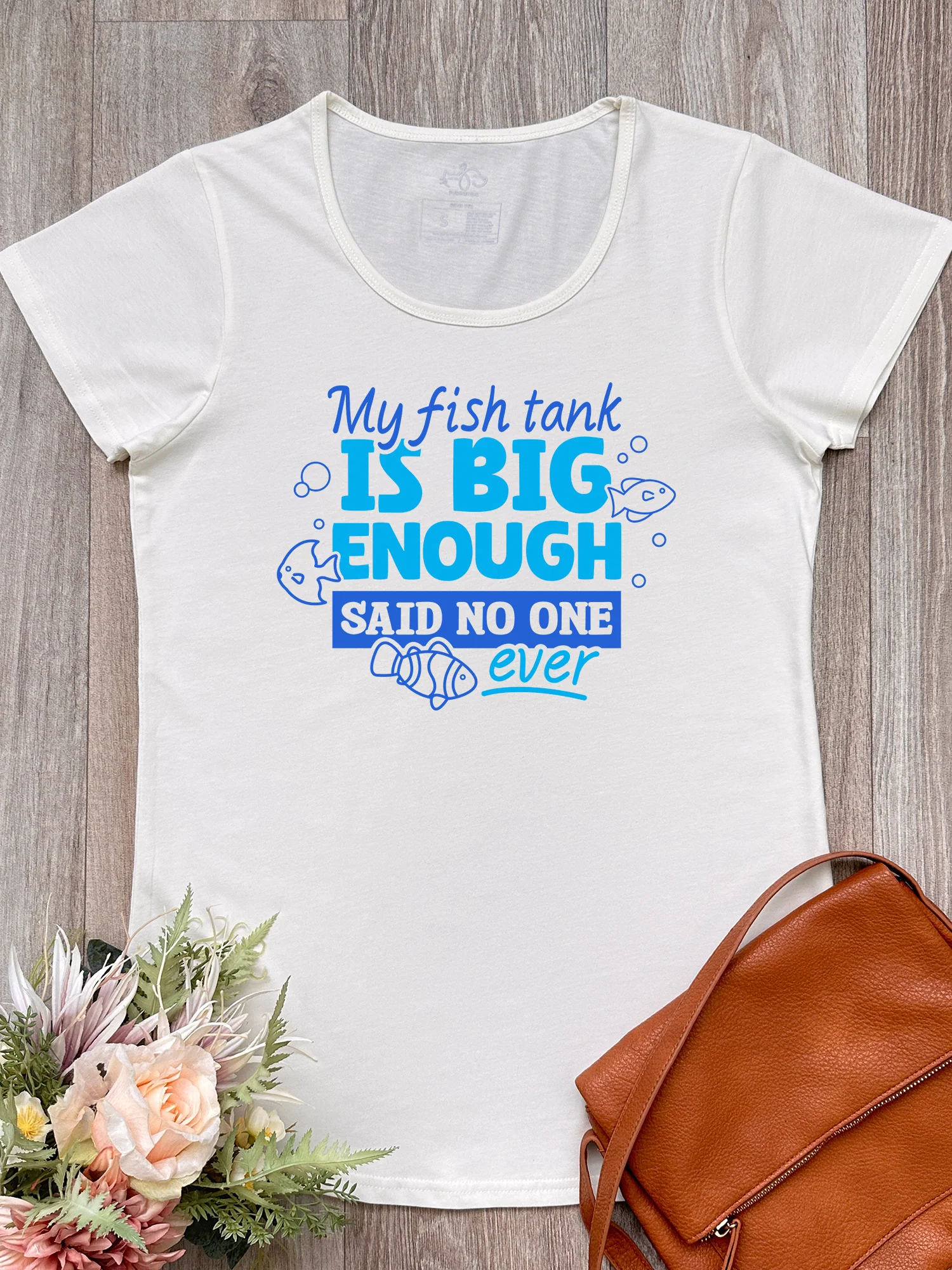 My Fish Tank Is Big Enough Remi Women's Tee - Image 3