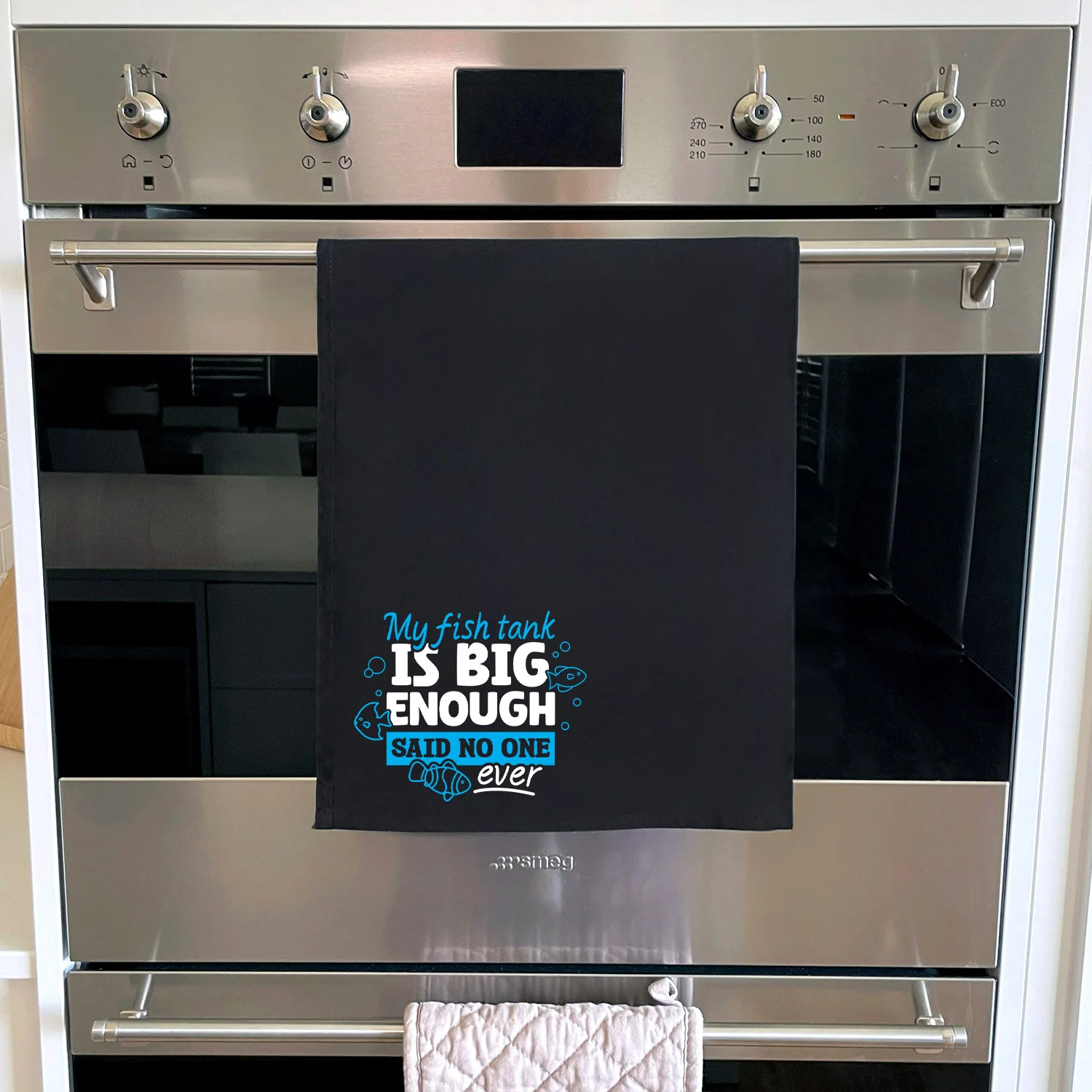 My Fish Tank Is Big Enough Tea Towel - Image 2