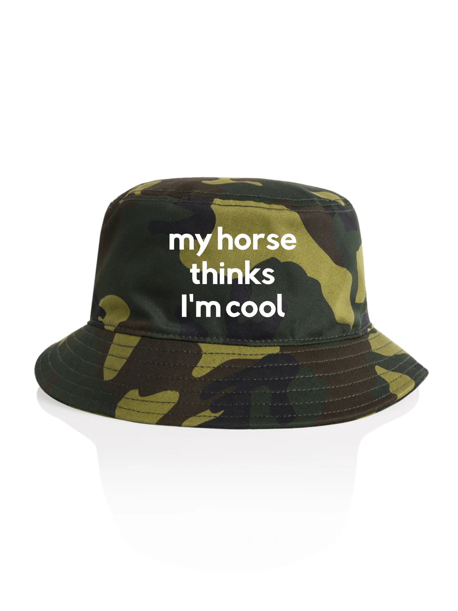 My Horse Thinks I'm Cool Bucket Hat - Image 9