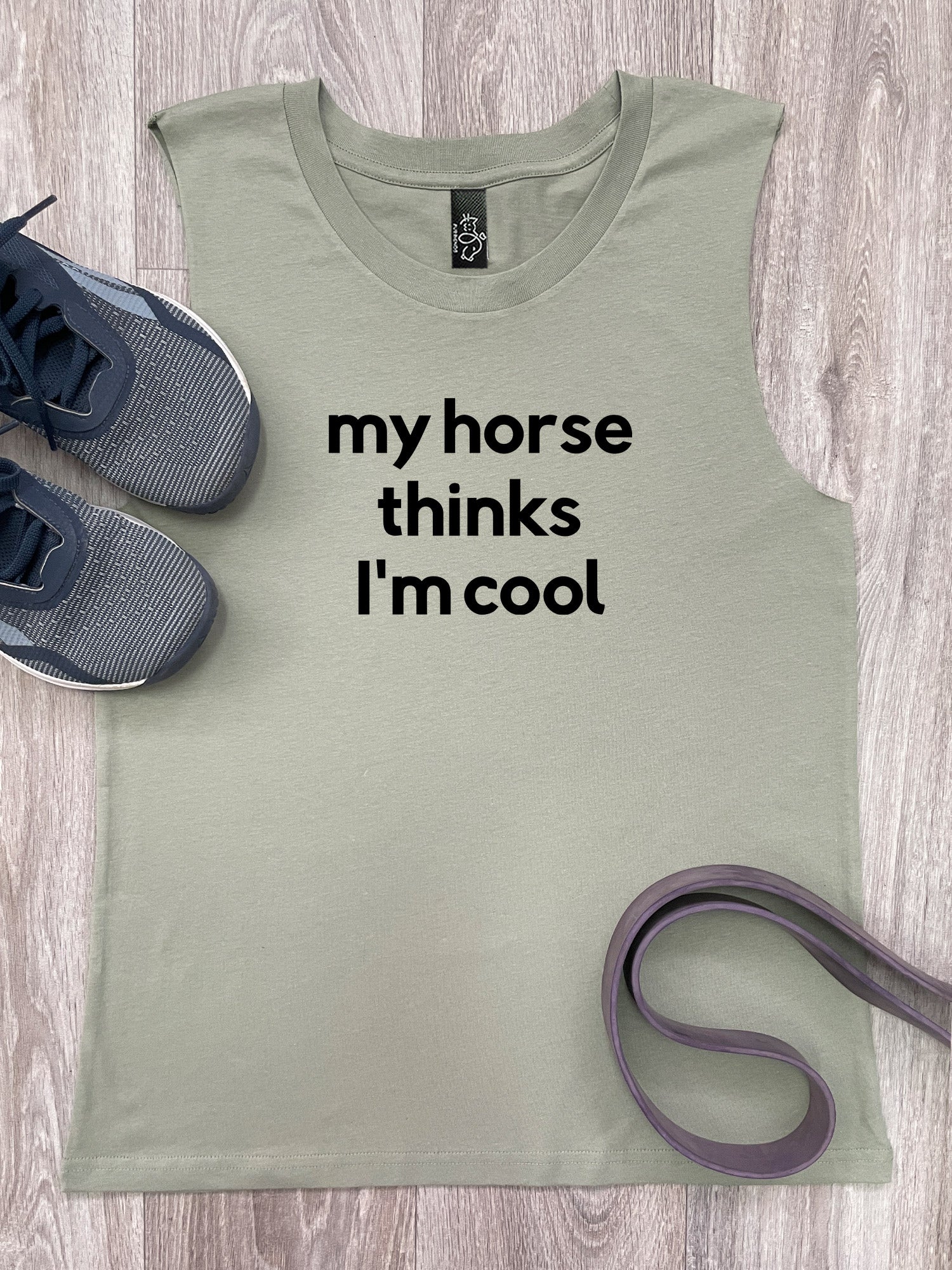 My Horse Thinks I'm Cool Marley Tank - Image 2