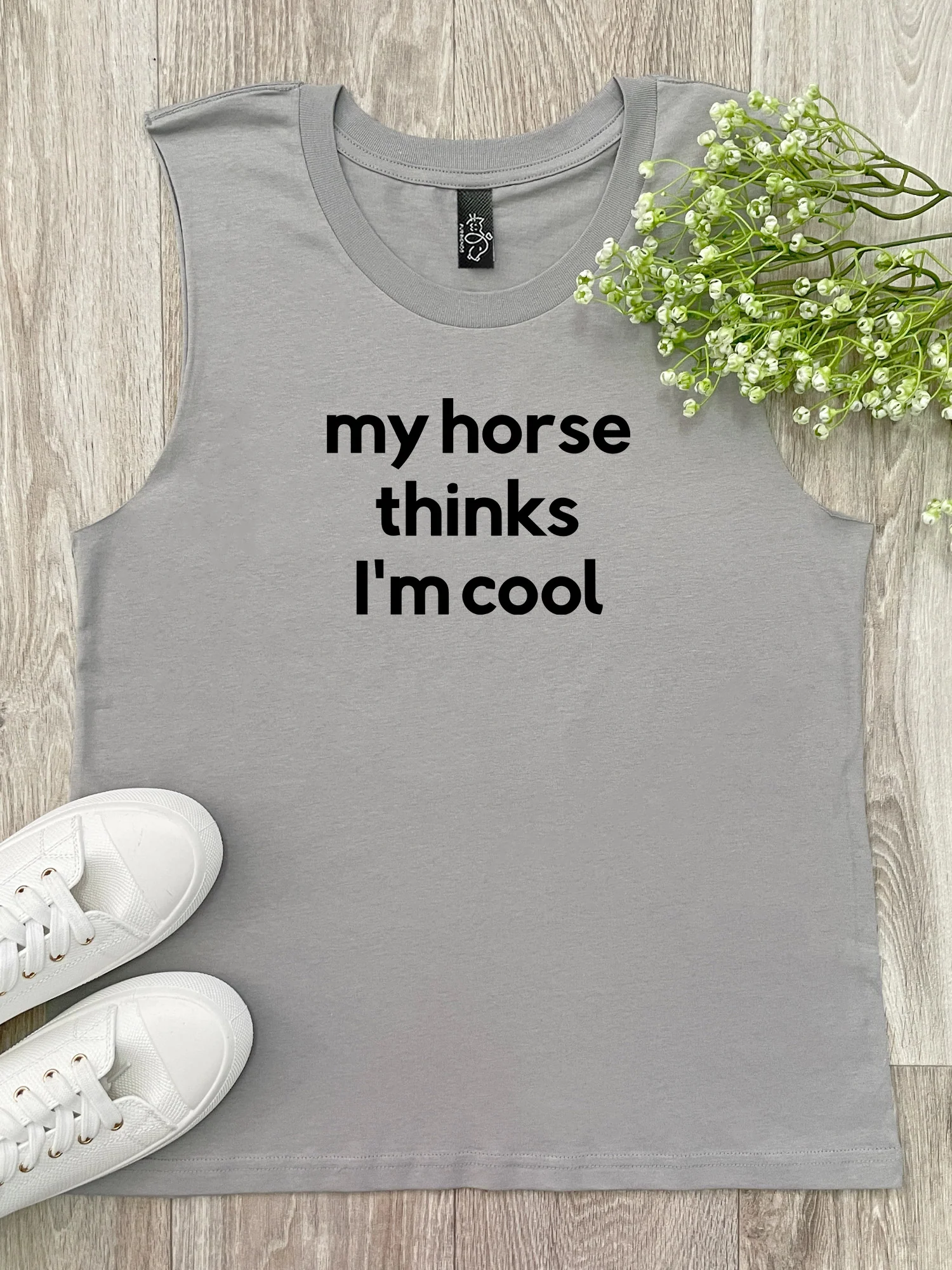 My Horse Thinks I'm Cool Marley Tank - Image 3