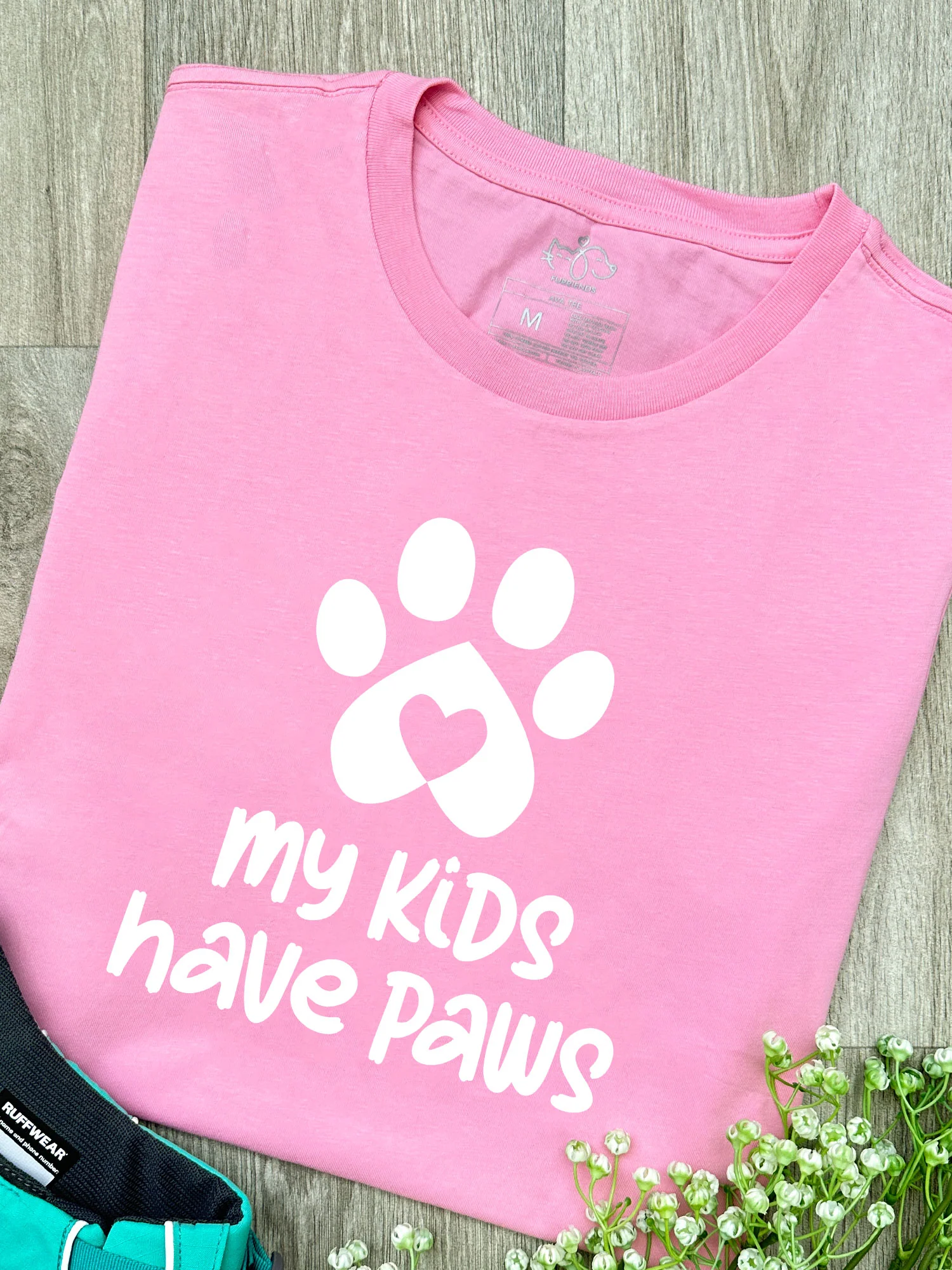 My Kids Have Paws Ava Women's Regular Fit Tee - Image 8