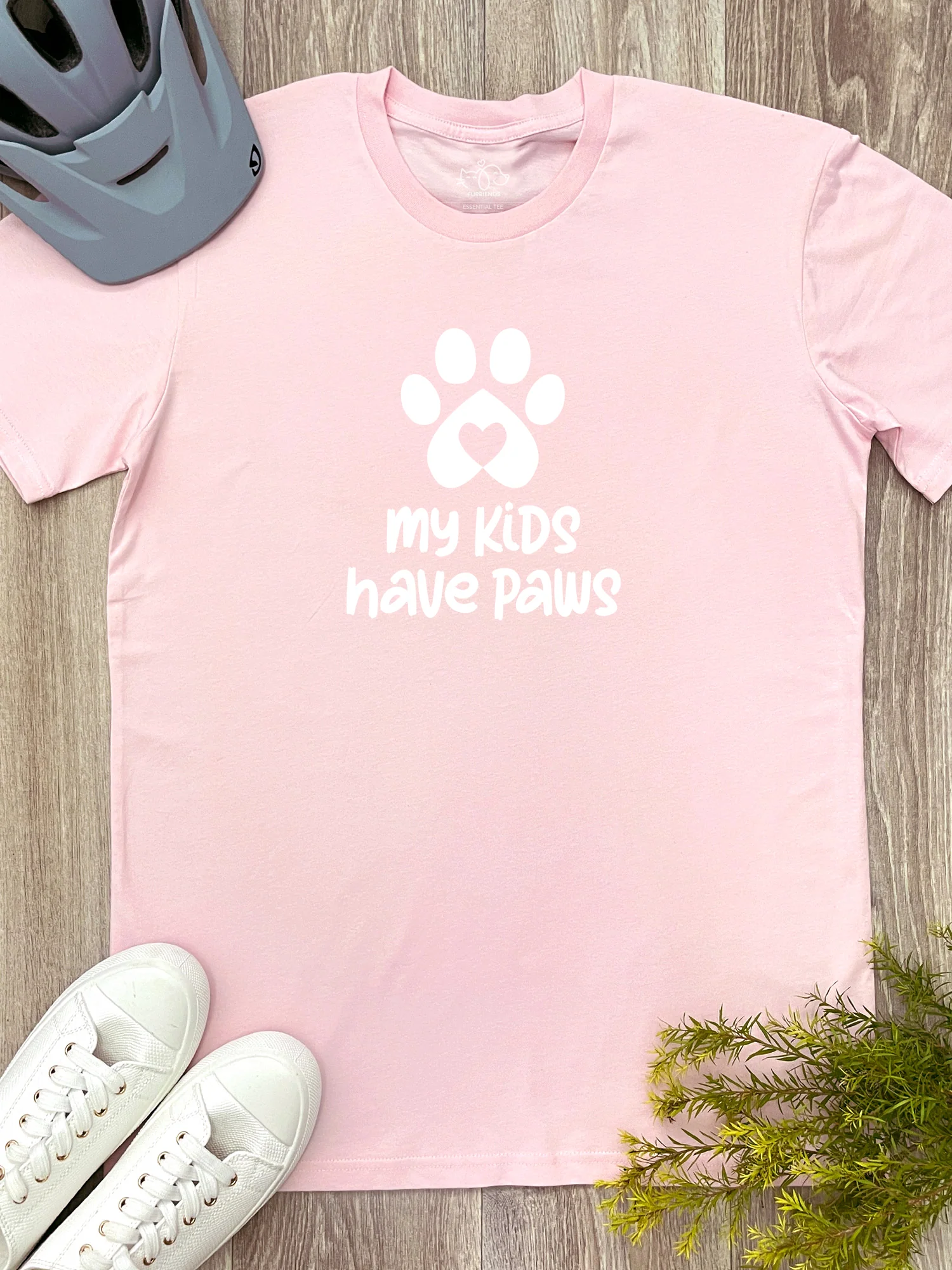 My Kids Have Paws Essential Unisex Tee - Image 4
