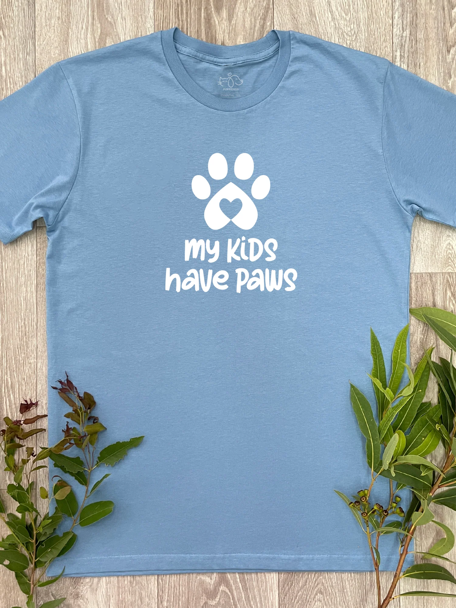 My Kids Have Paws Essential Unisex Tee - Image 5