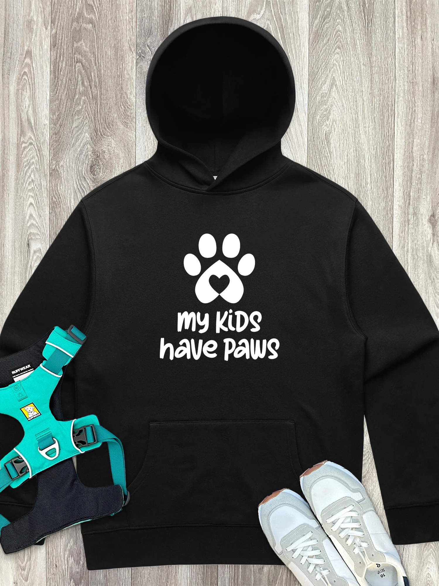 My Kids Have Paws Men's Comfort Hood - Image 4