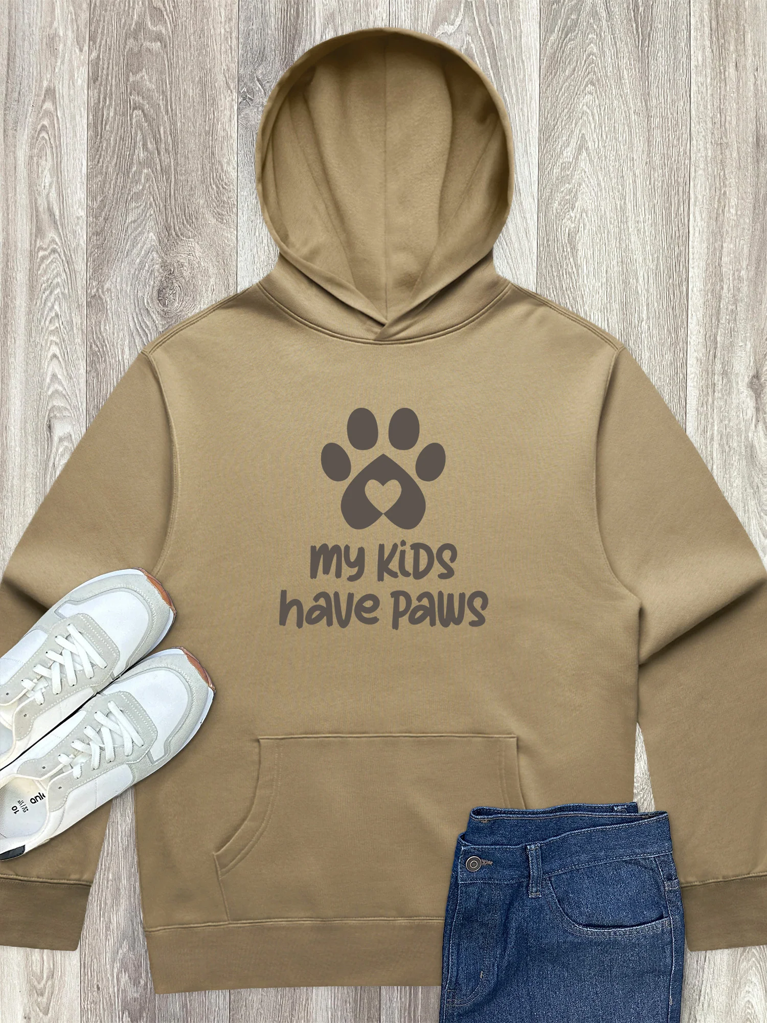 My Kids Have Paws Men's Comfort Hood - Image 5