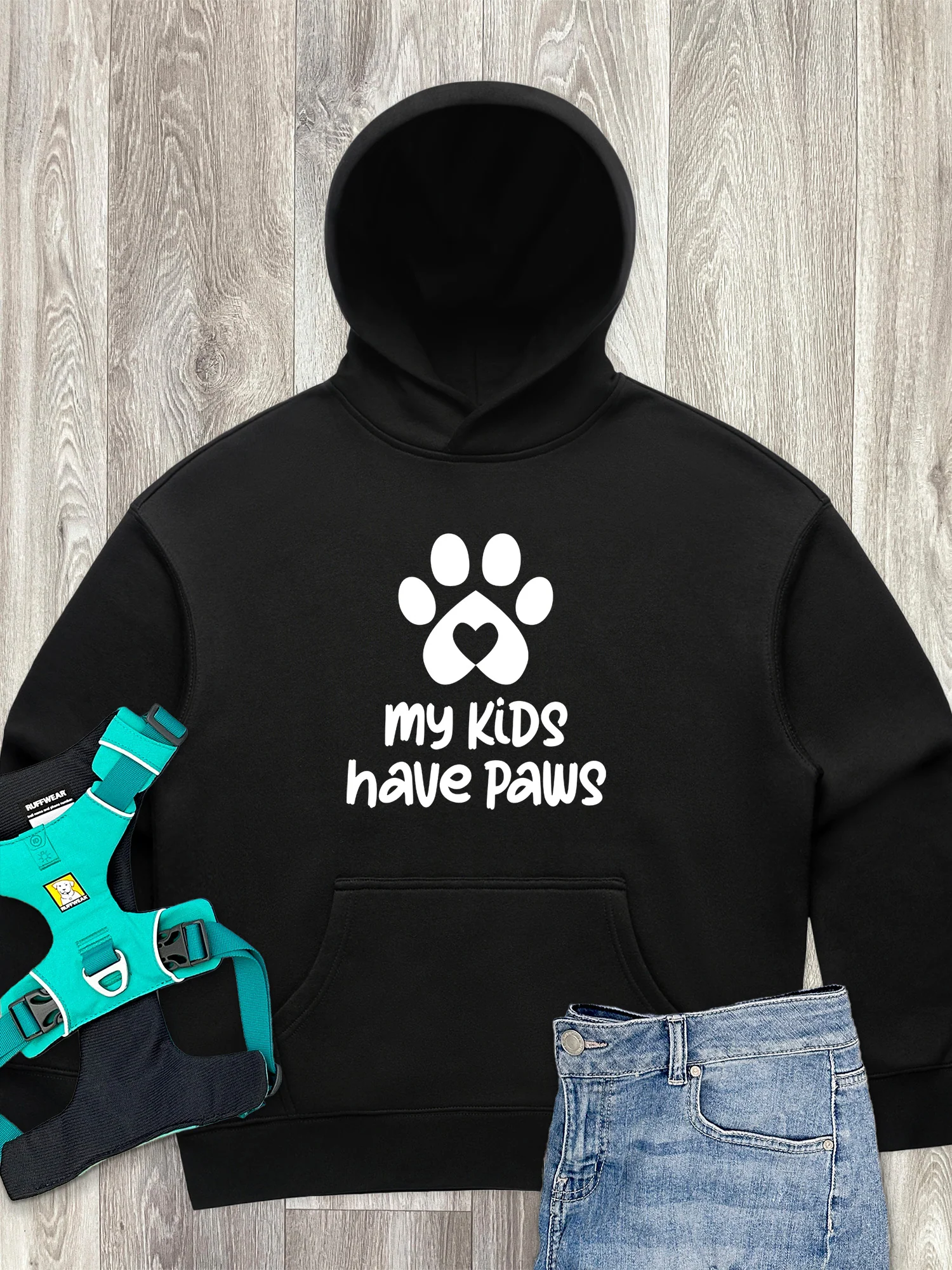 My Kids Have Paws Women's Comfort Hood - Image 3
