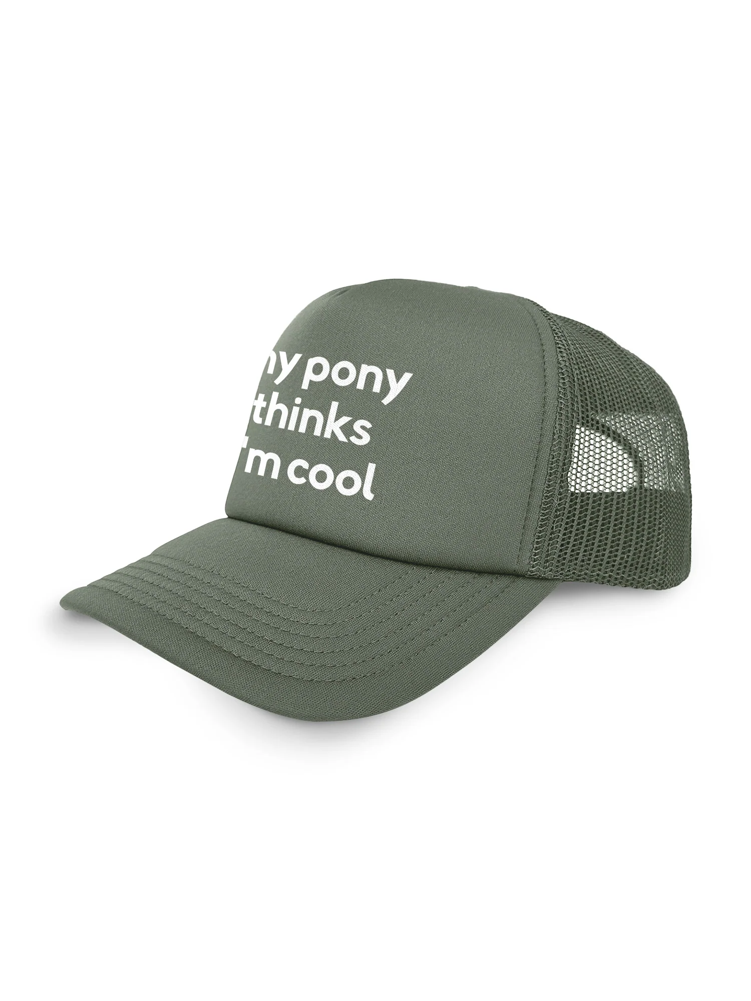 My Pony Thinks I'm Cool Foam Trucker Cap - Image 6