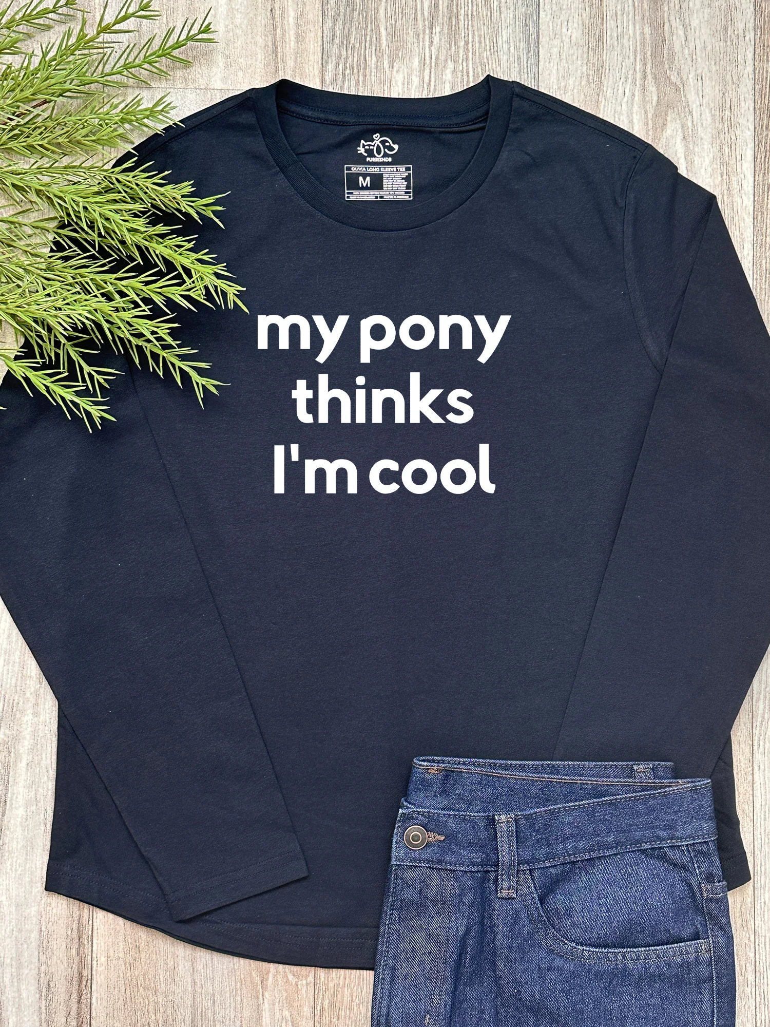My Pony Thinks I'm Cool Olivia Long Sleeve Tee - Image 3