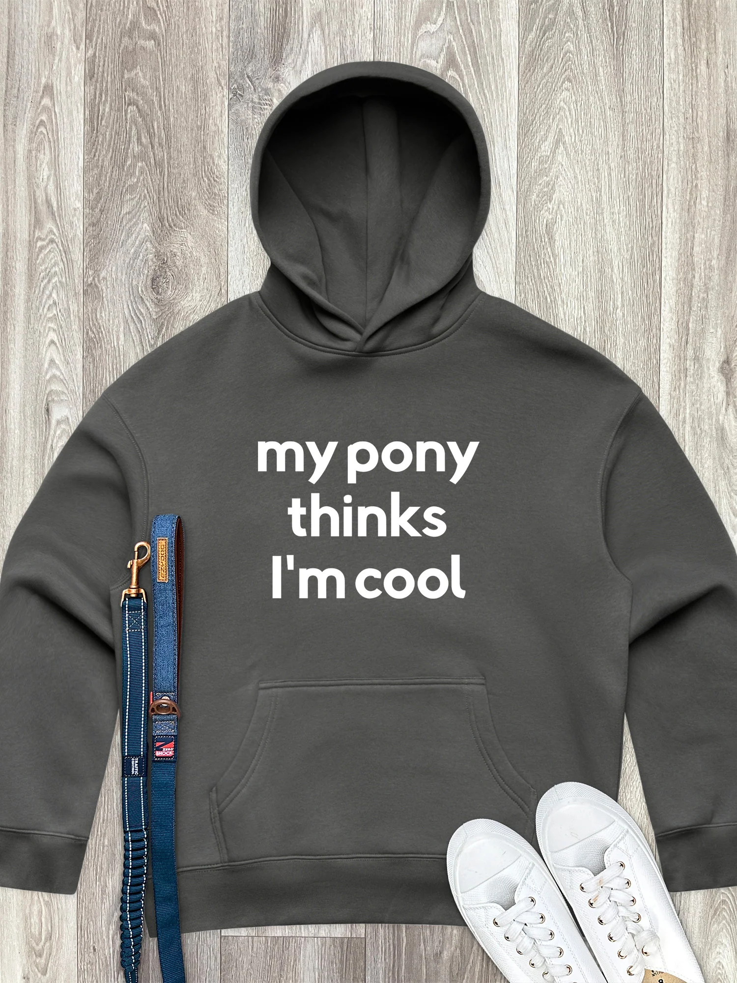 My Pony Thinks I'm Cool Women's Comfort Hood - Image 2