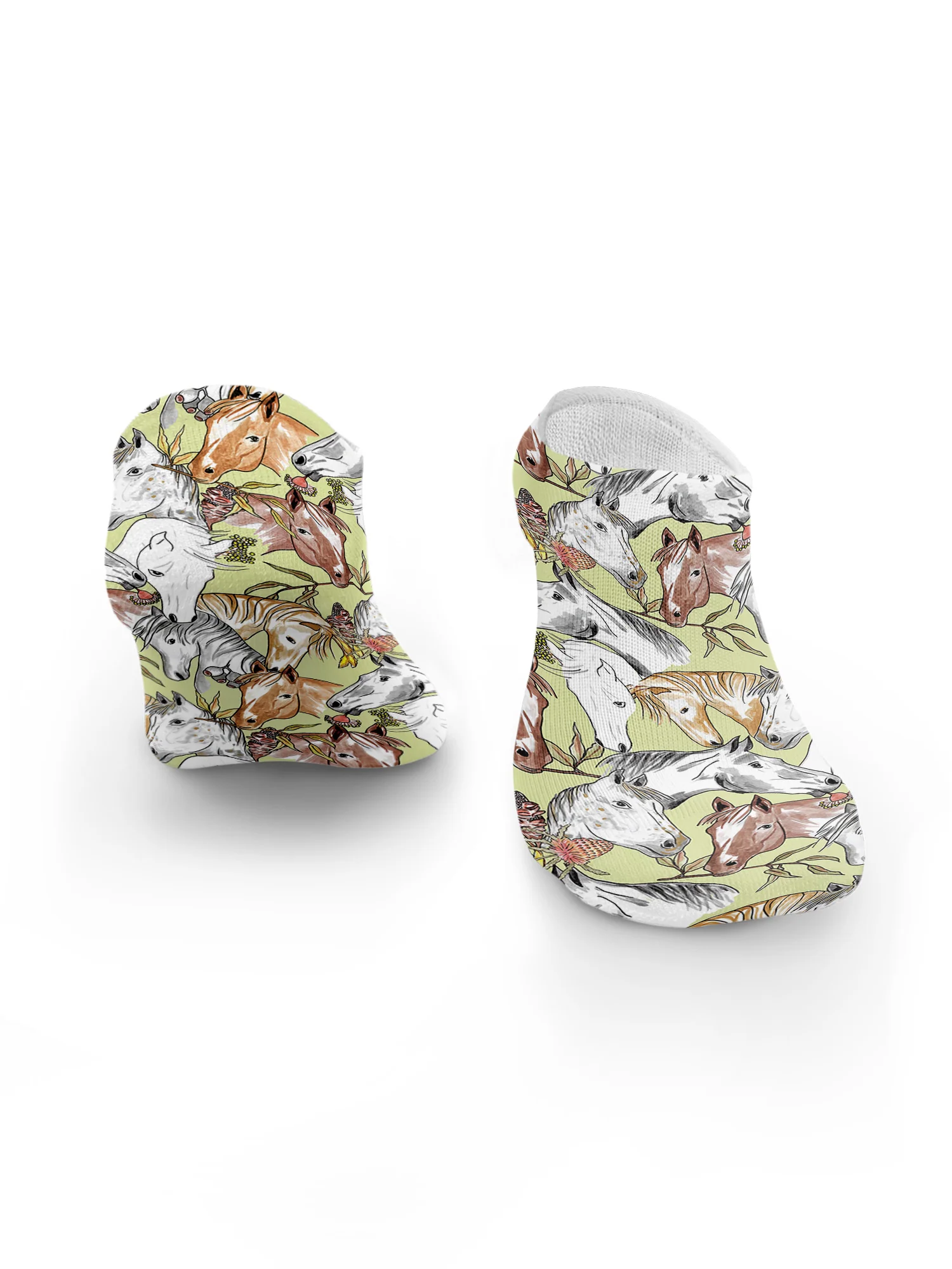 Curious Creatures Horse Lover No Show Socks - Image 5