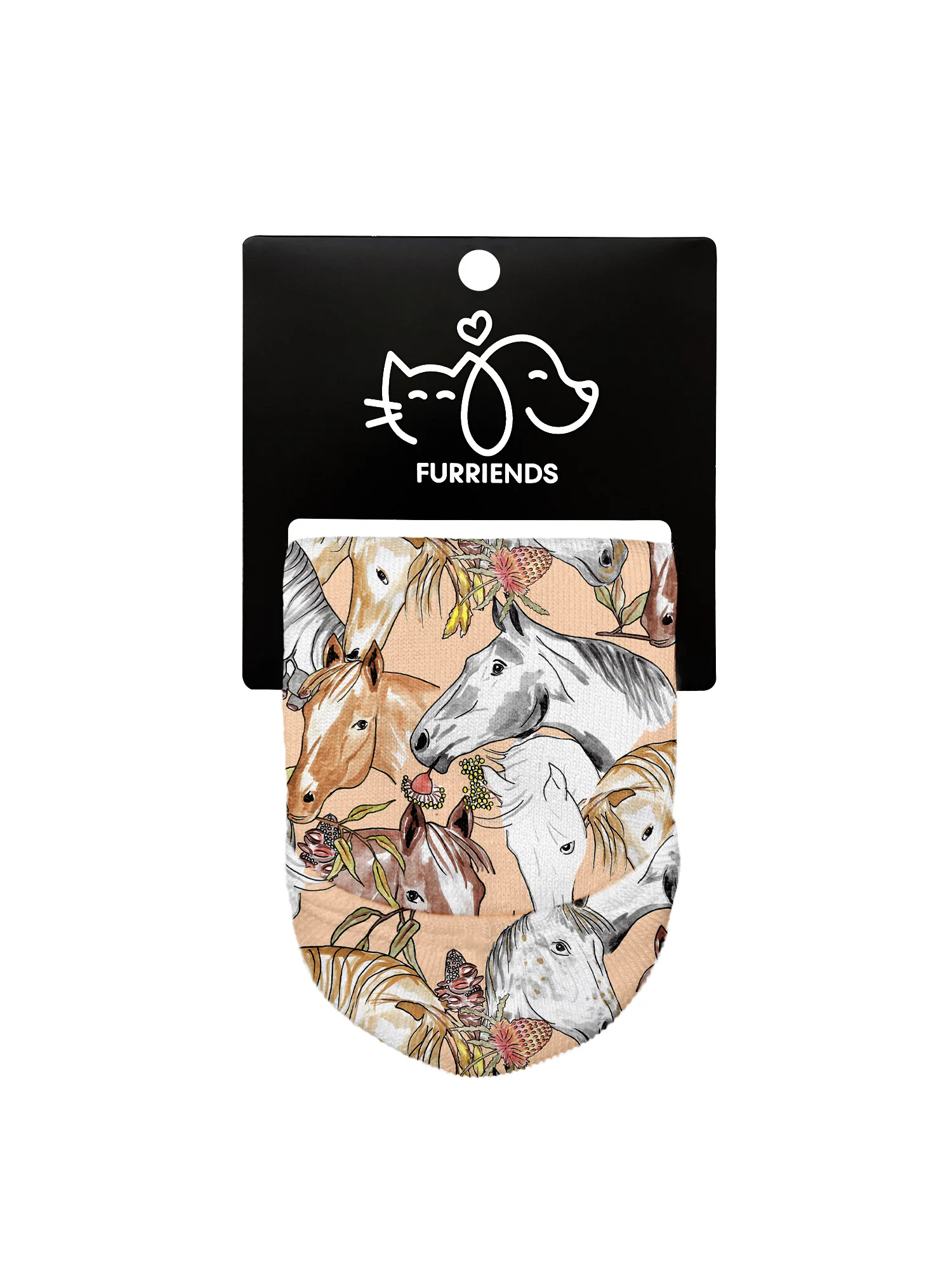 Curious Creatures Horse Lover No Show Socks - Image 9