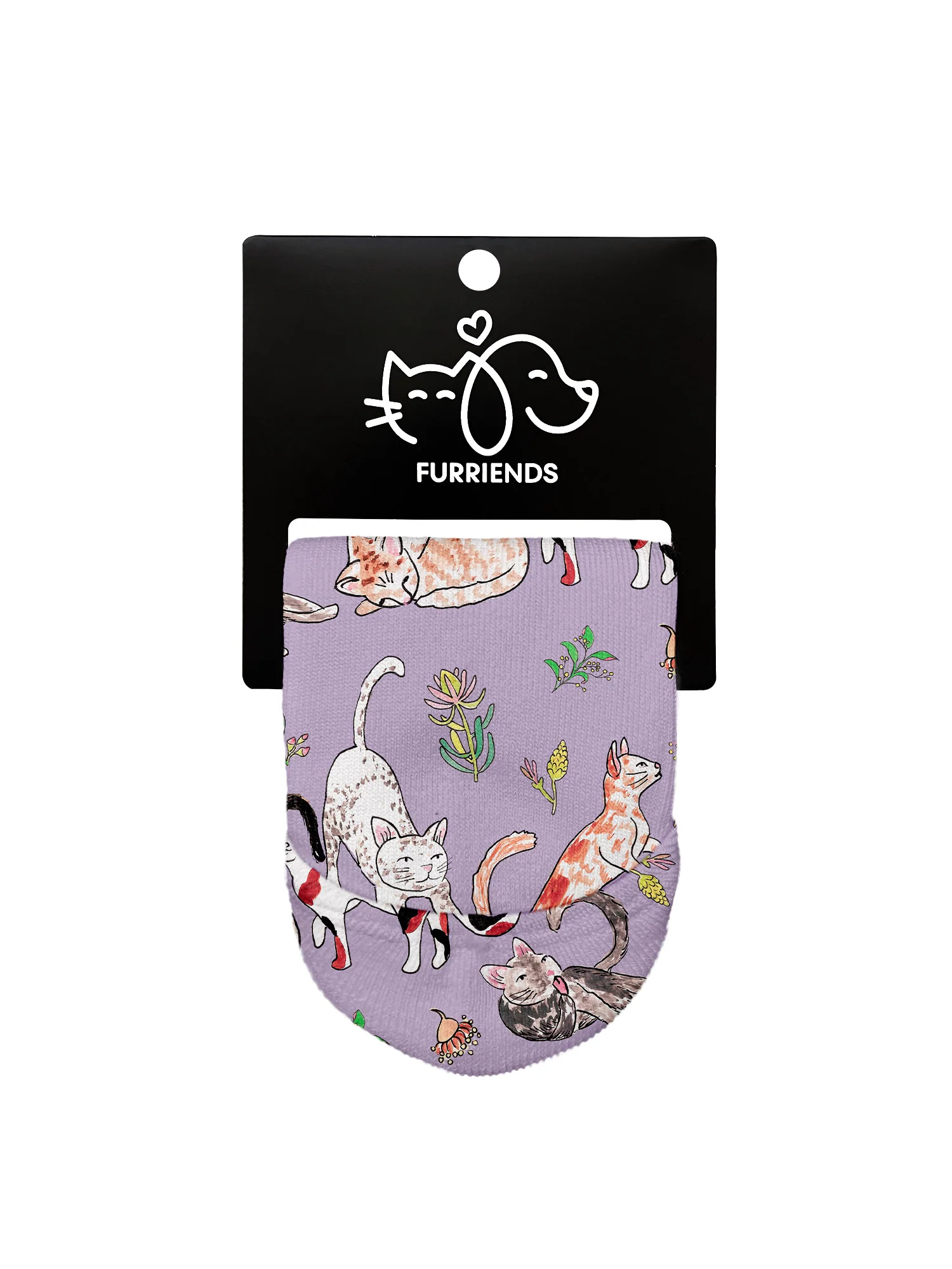 Feline Fine No Show Socks - Image 9