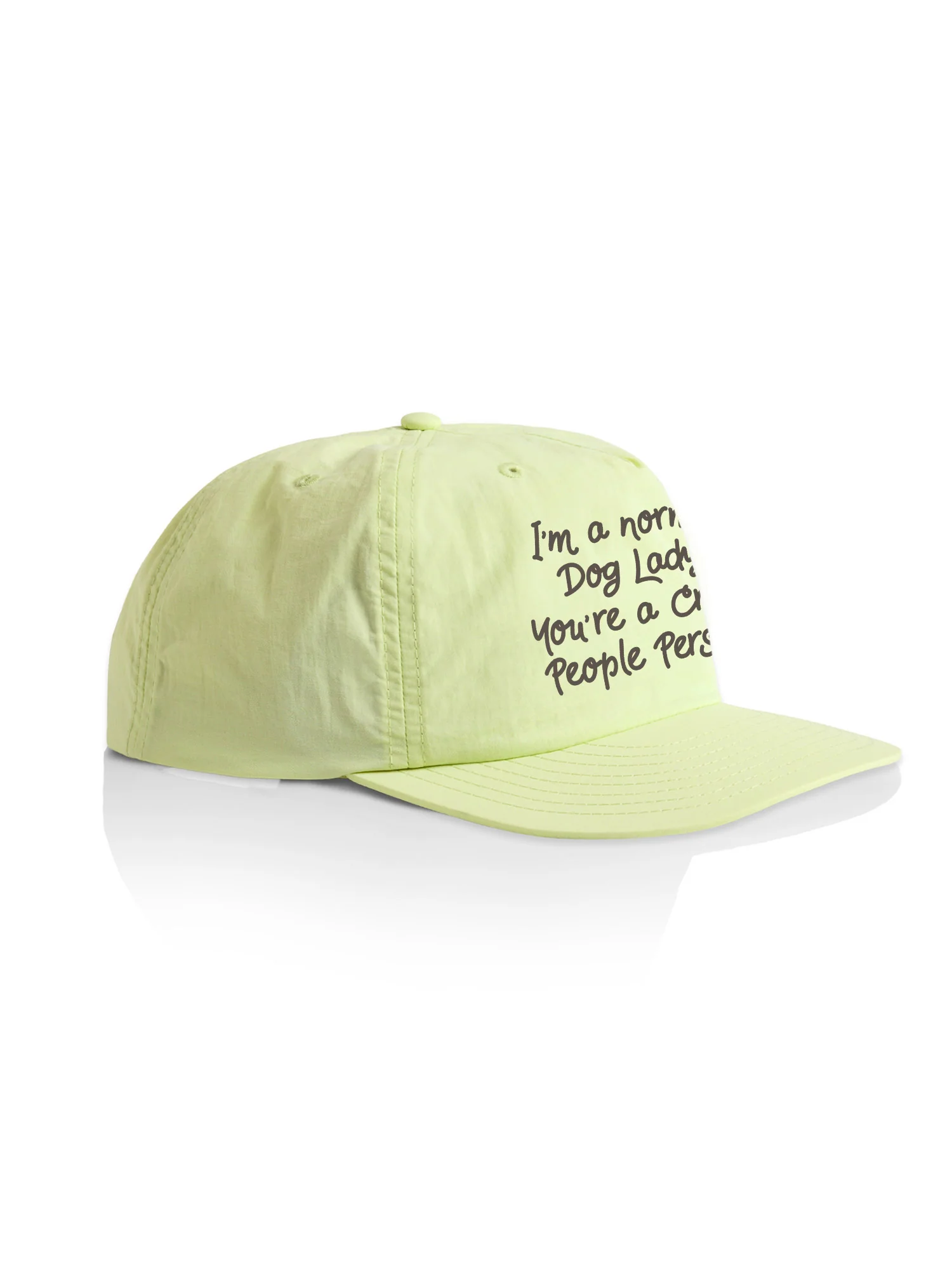 I'm A Normal Dog Lady. You're A Crazy People Person. Quick-Dry Cap - Image 15