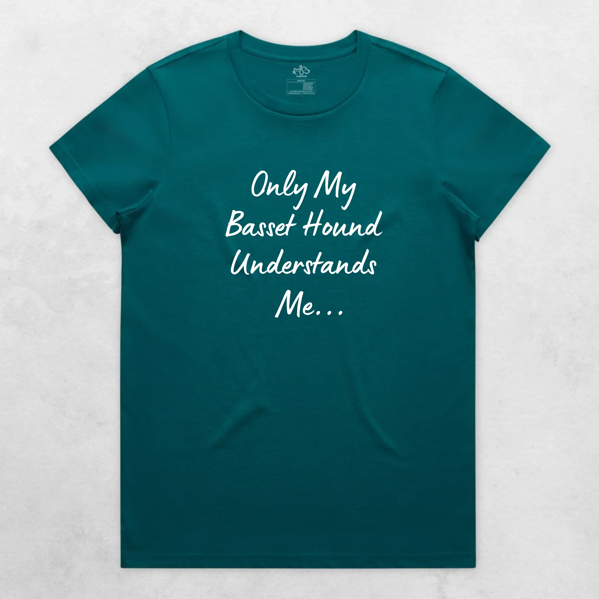 Only My Basset Hound Understands Me Regular Fit T-shirt - Image 3