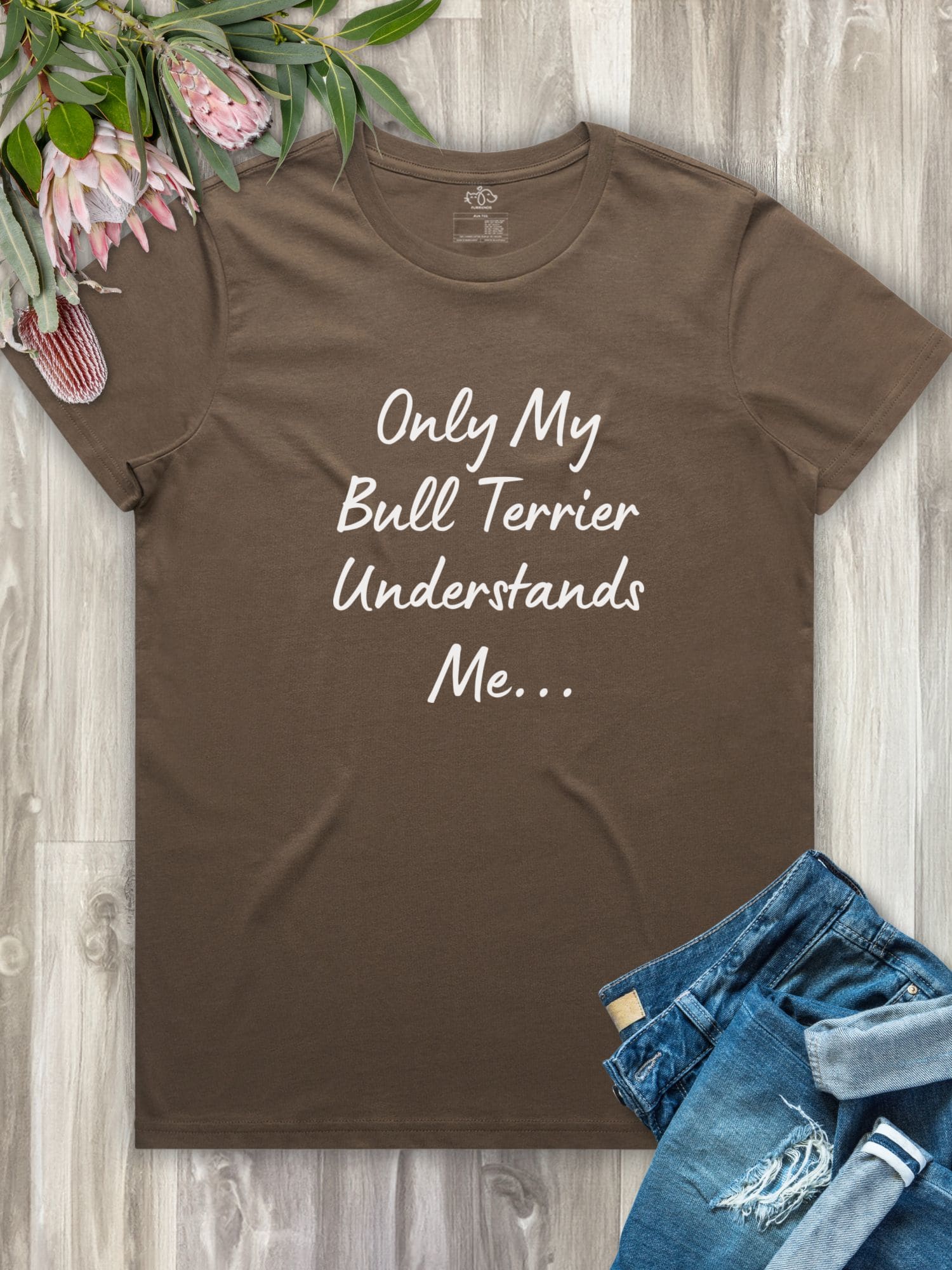 Only My Bull Terrier Understands Me Regular Fit T-shirt - Image 8