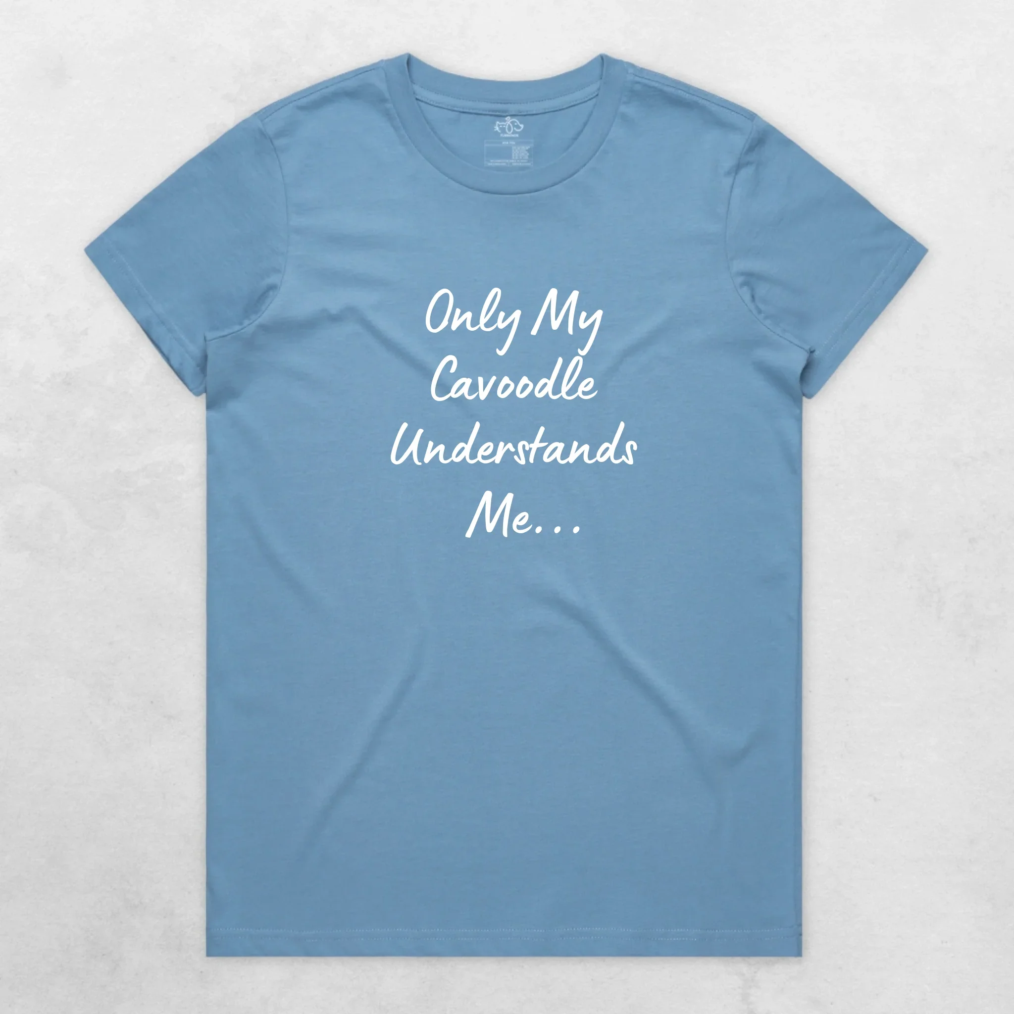 Only My Cavoodle Understands Me Regular Fit T-shirt - Image 5