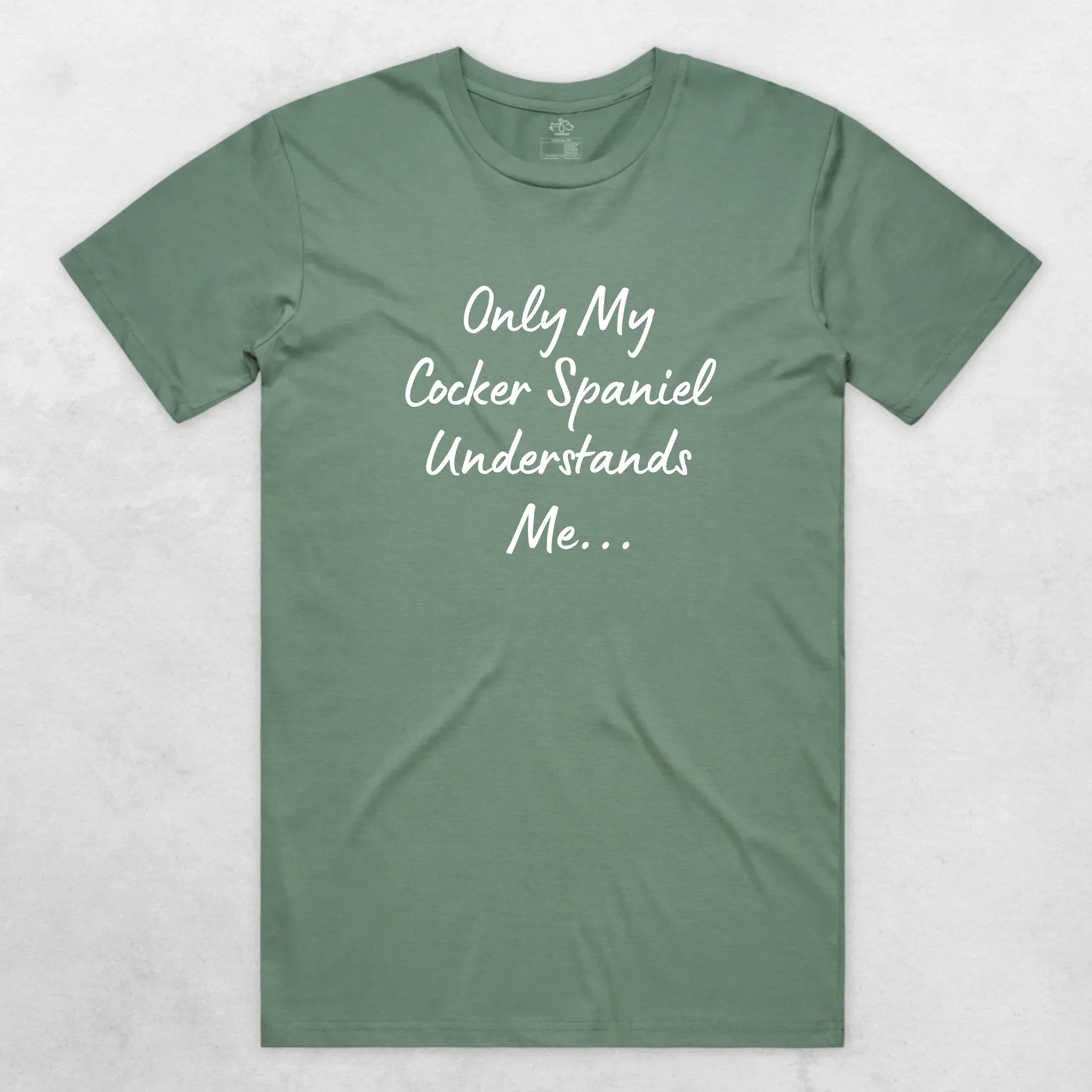 Only My Cocker Spaniel Understands Me Regular Fit T-shirt - Image 12
