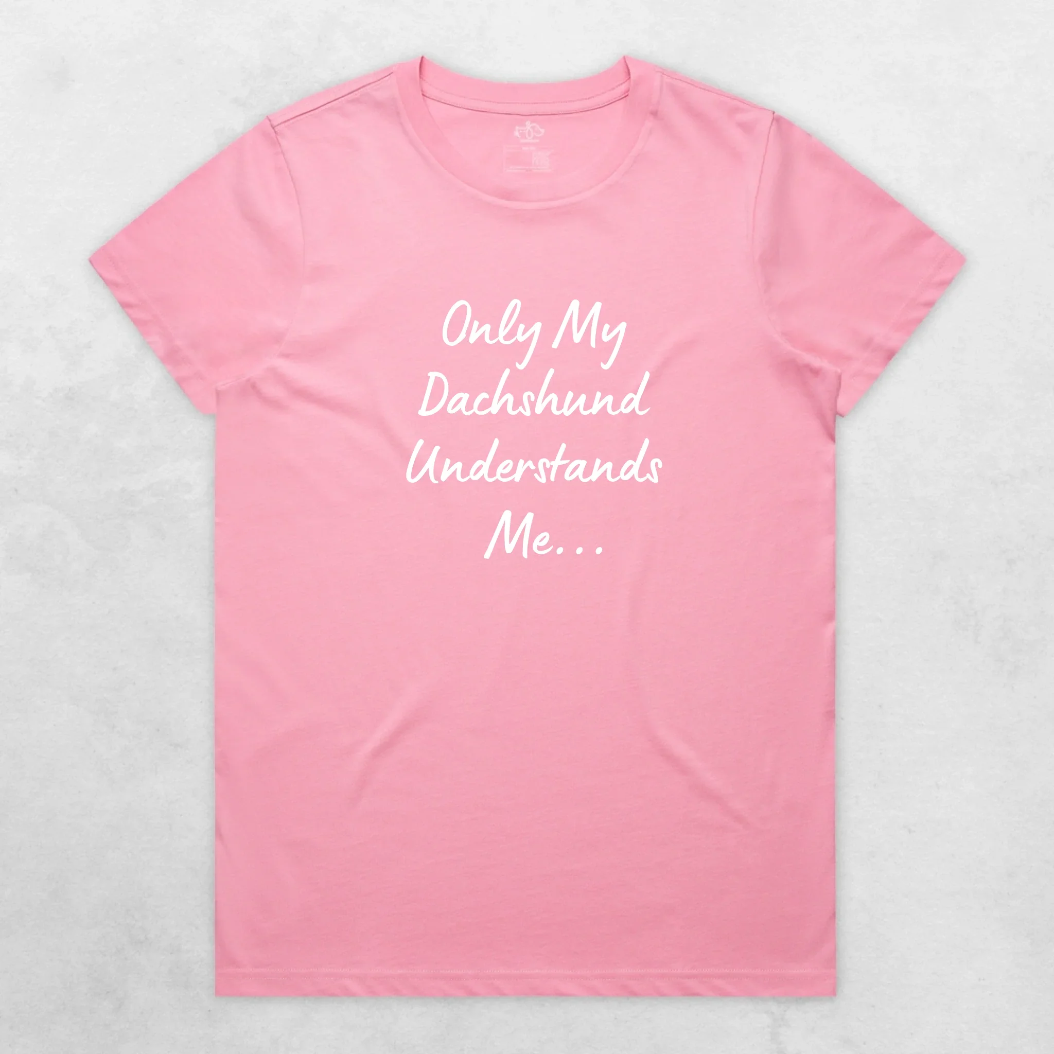 Only My Dachshund Understands Me Regular Fit T-shirt - Image 4