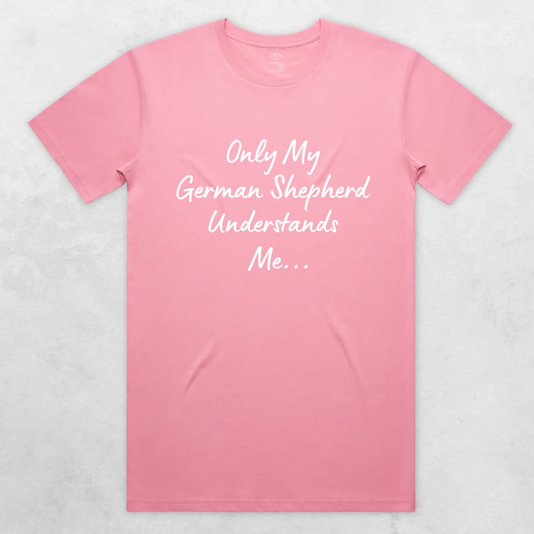 Only My German Shepherd Understands Me Regular Fit T-shirt - Image 10