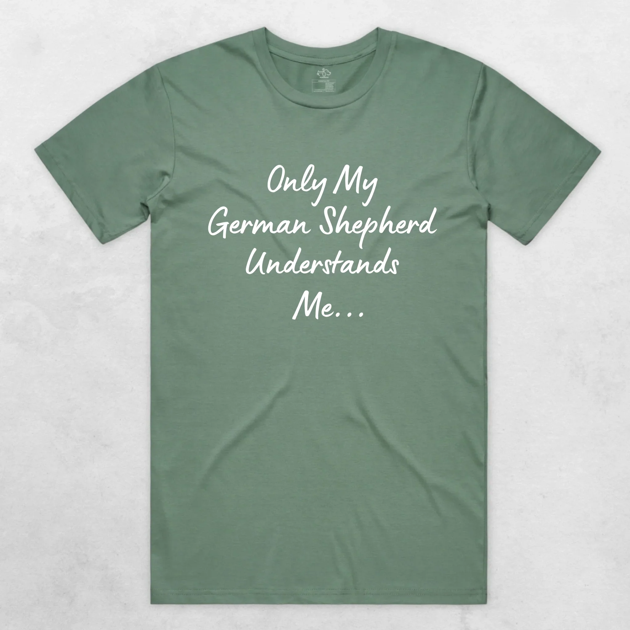 Only My German Shepherd Understands Me Regular Fit T-shirt - Image 12