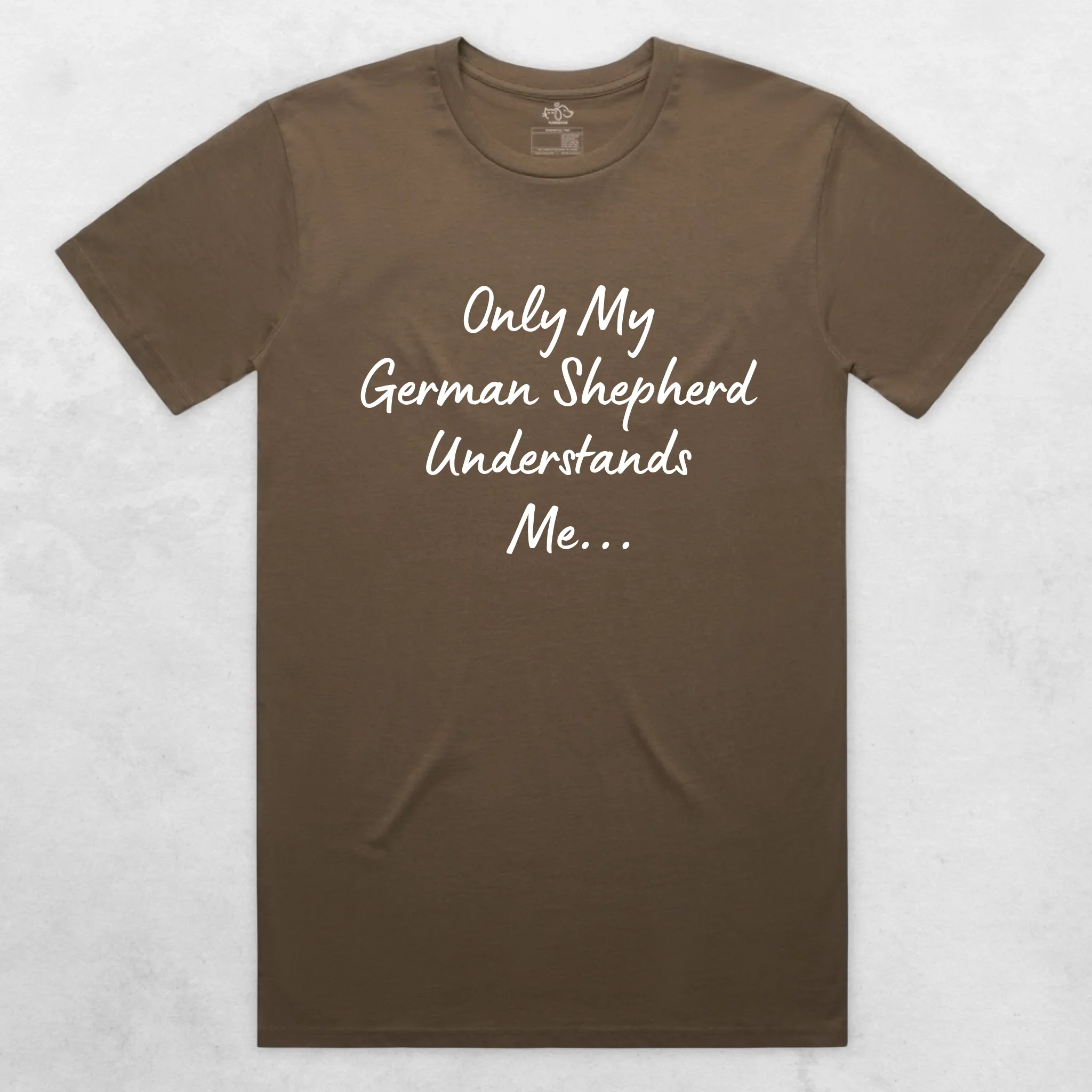 Only My German Shepherd Understands Me Regular Fit T-shirt - Image 13
