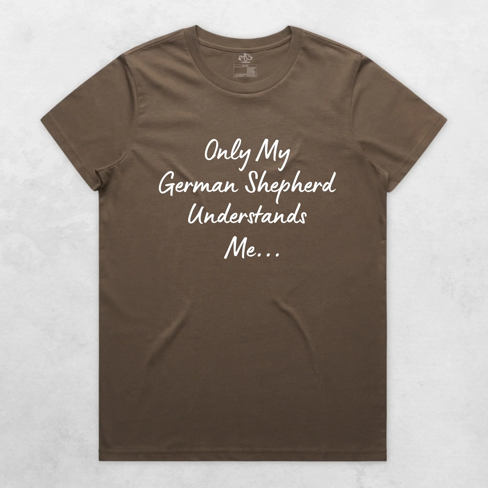 Only My German Shepherd Understands Me Regular Fit T-shirt - Image 7