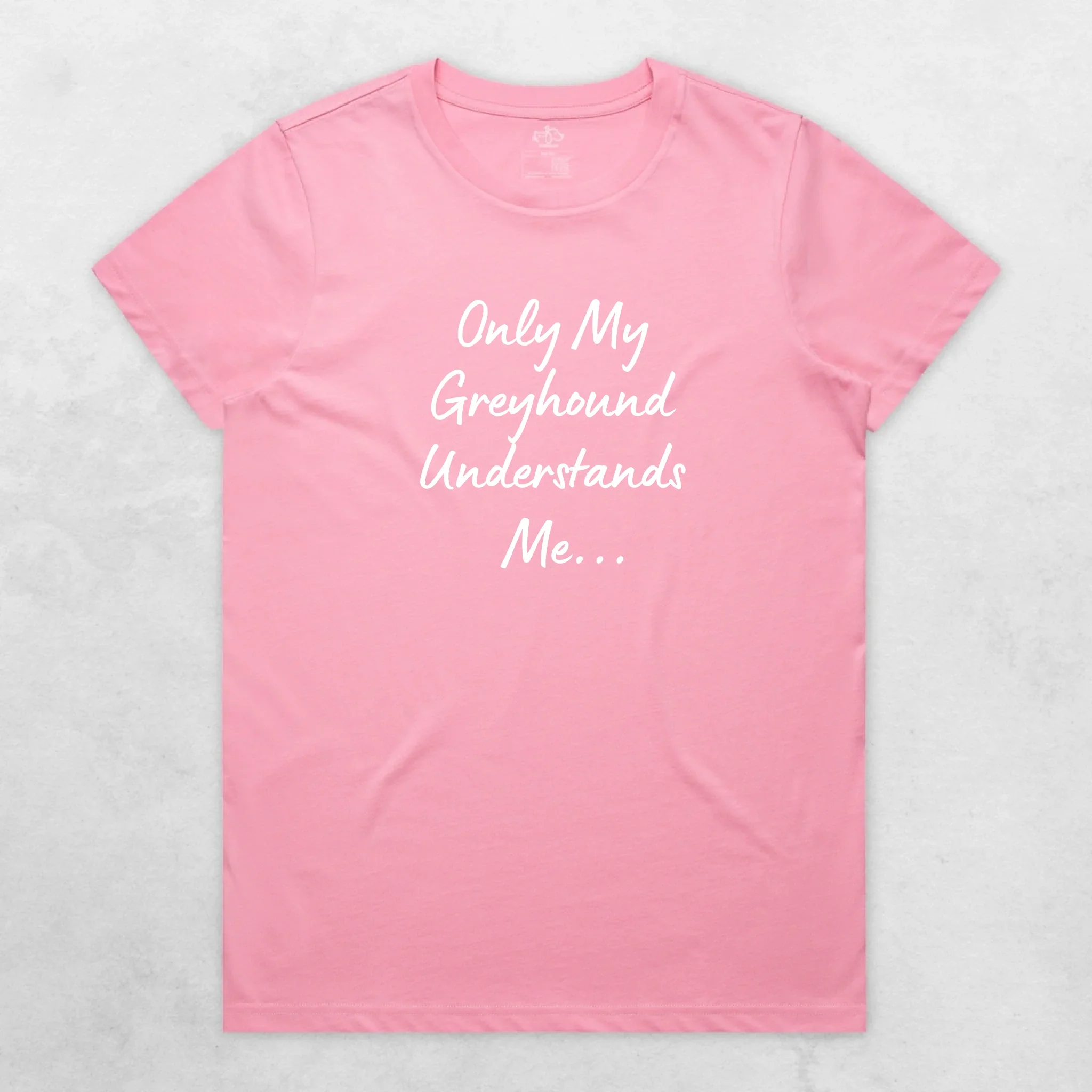 Only My Greyhound Understands Me Regular Fit T-shirt - Image 4