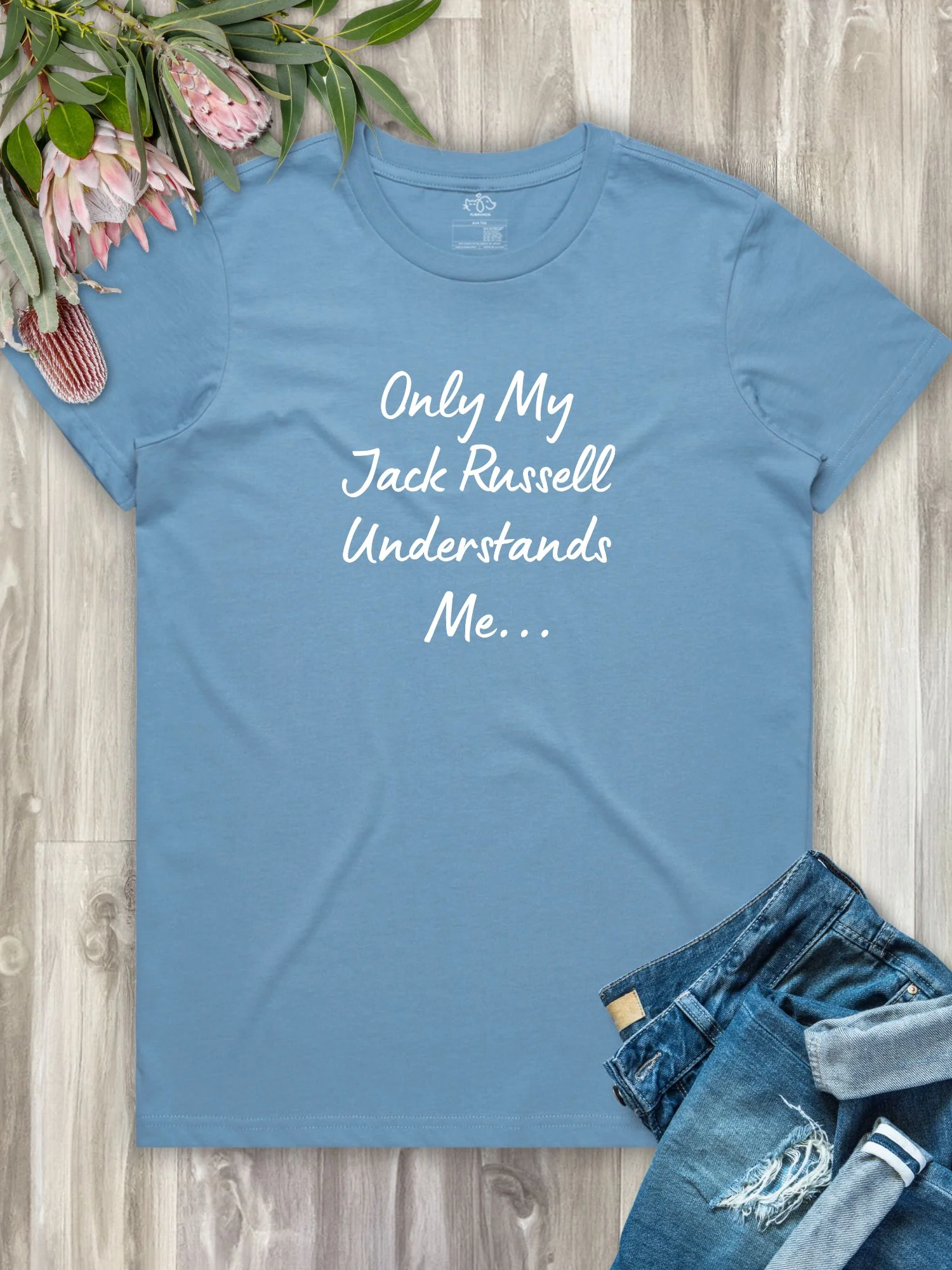 Only My Jack Russell Understands Me Regular Fit T-shirt - Image 10