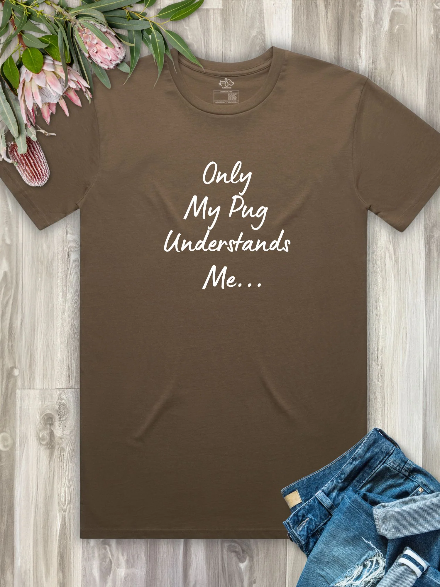 Only My Pug Understands Me Regular Fit T-shirt - Image 6