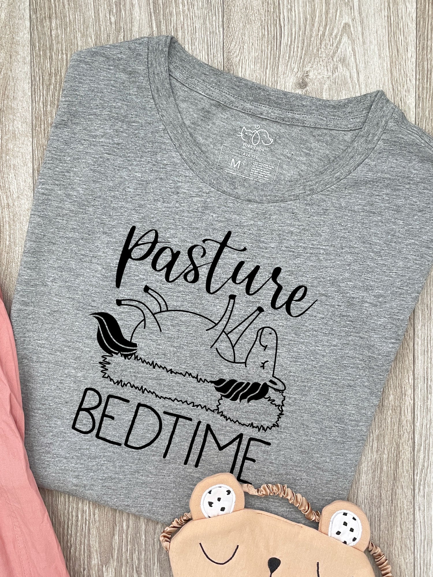Pasture Bedtime Horse Lovers Ava Women's Regular Fit Tee - Image 2