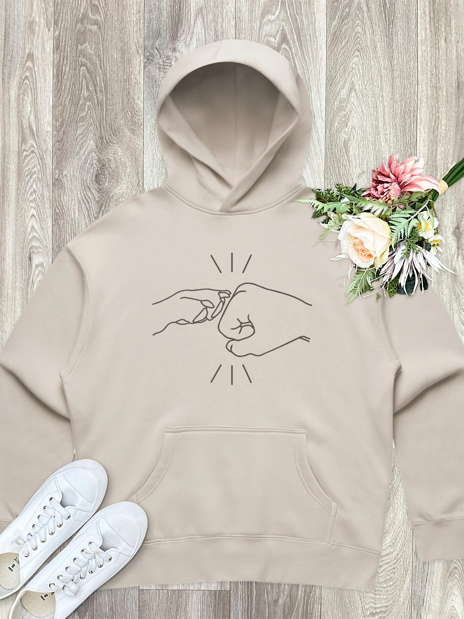 Paw Fist Bump Women's Comfort Hood - Image 4