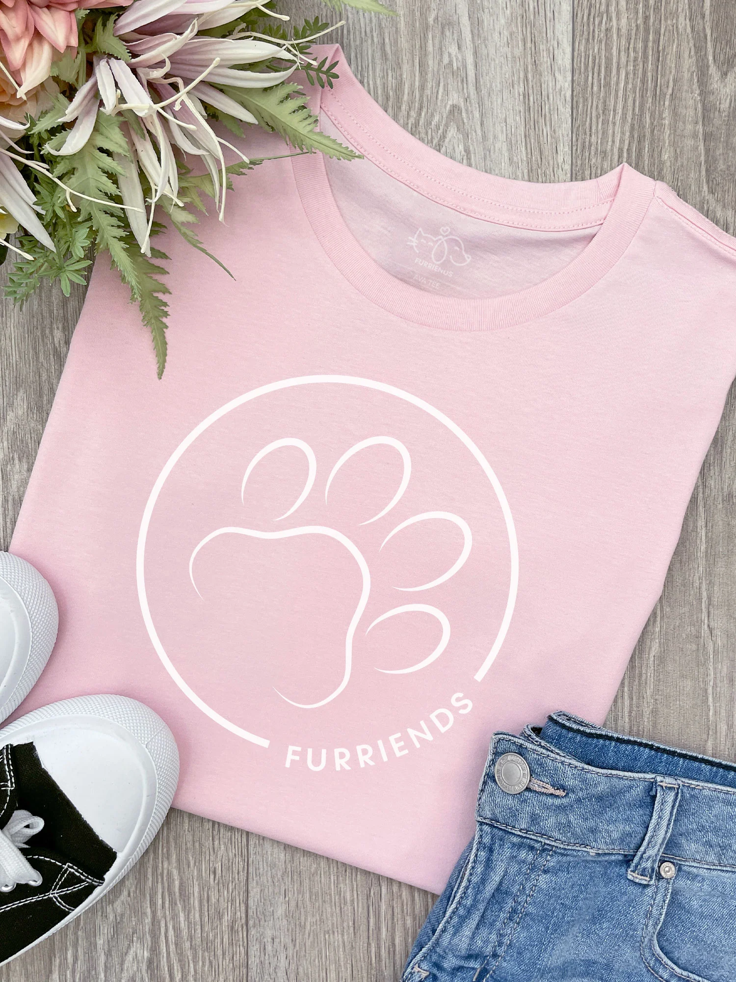 Paw Print Ava Women's Regular Fit Tee - Image 4