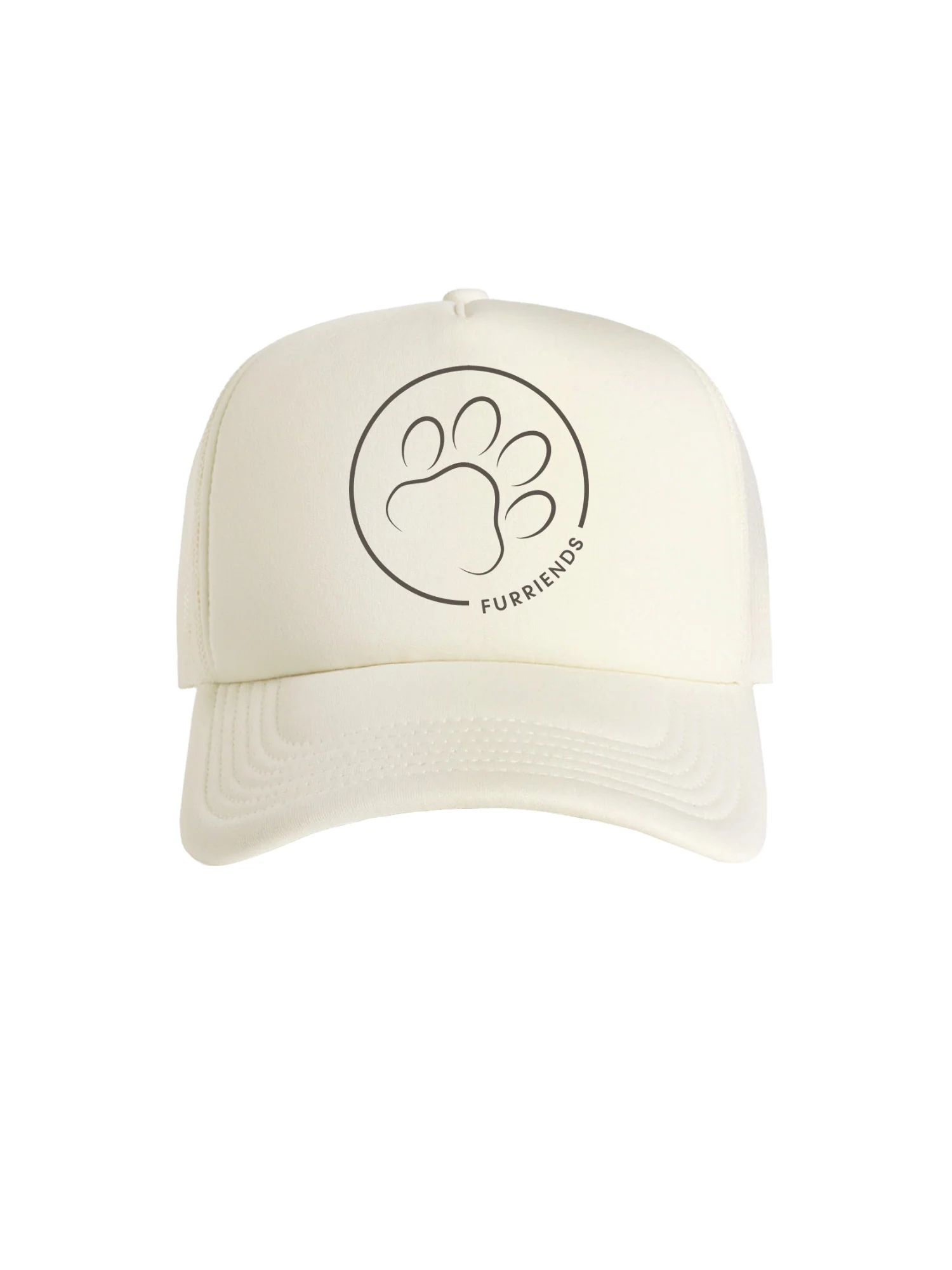 Paw Print Foam Trucker Cap