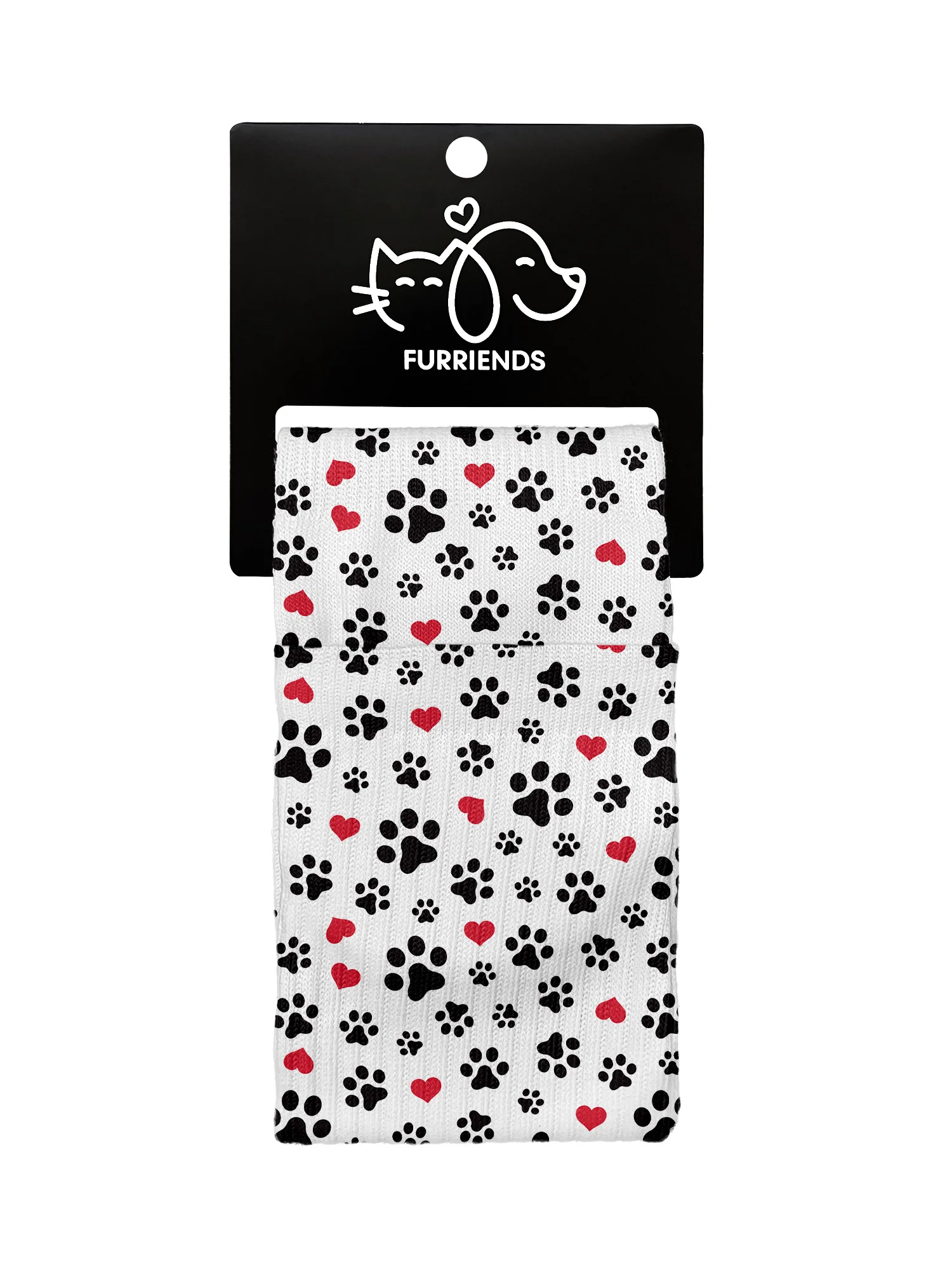 Paws For My Heart Crew Socks - Image 3