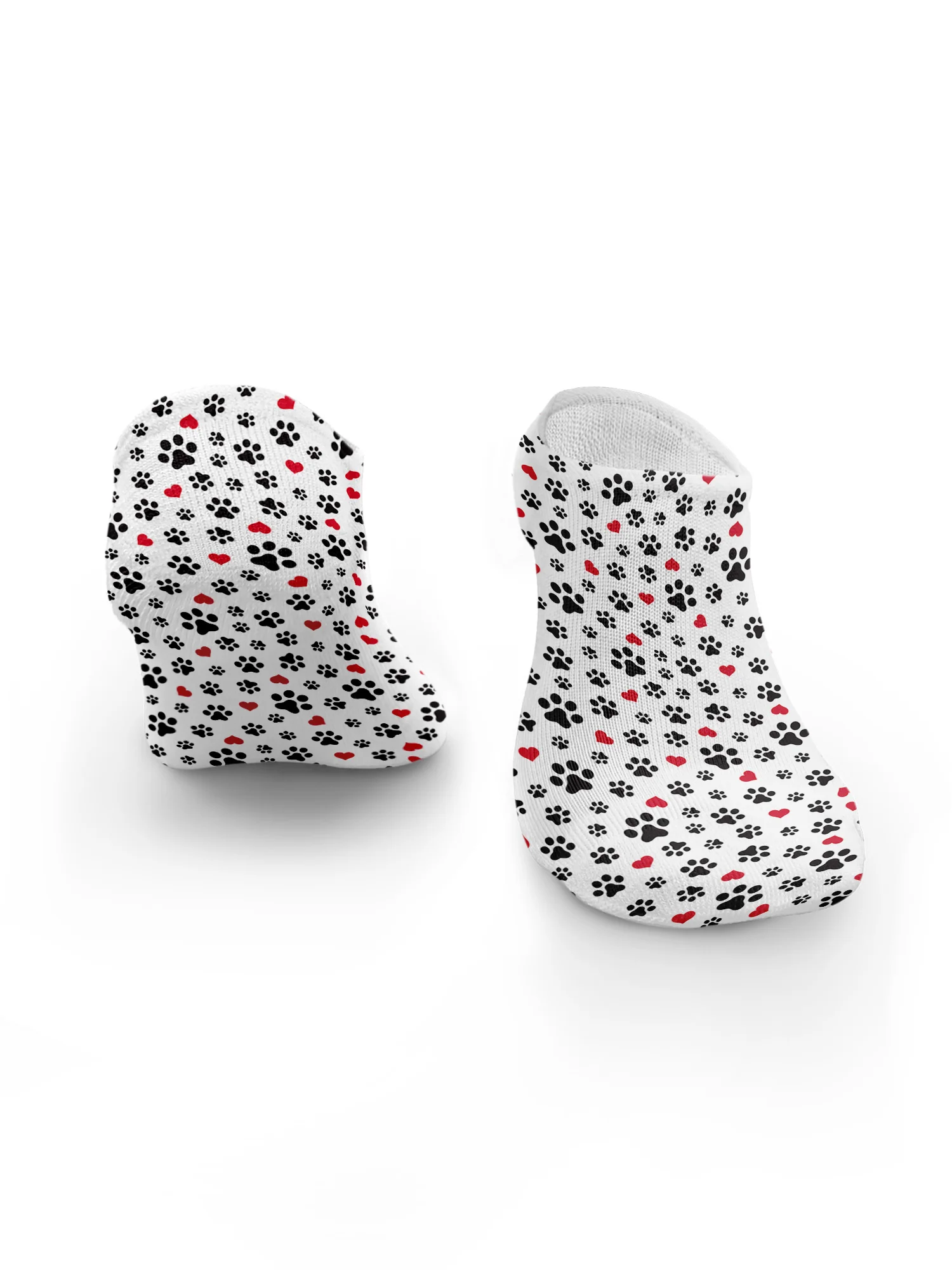 Paws For My Heart No Show Socks - Image 2