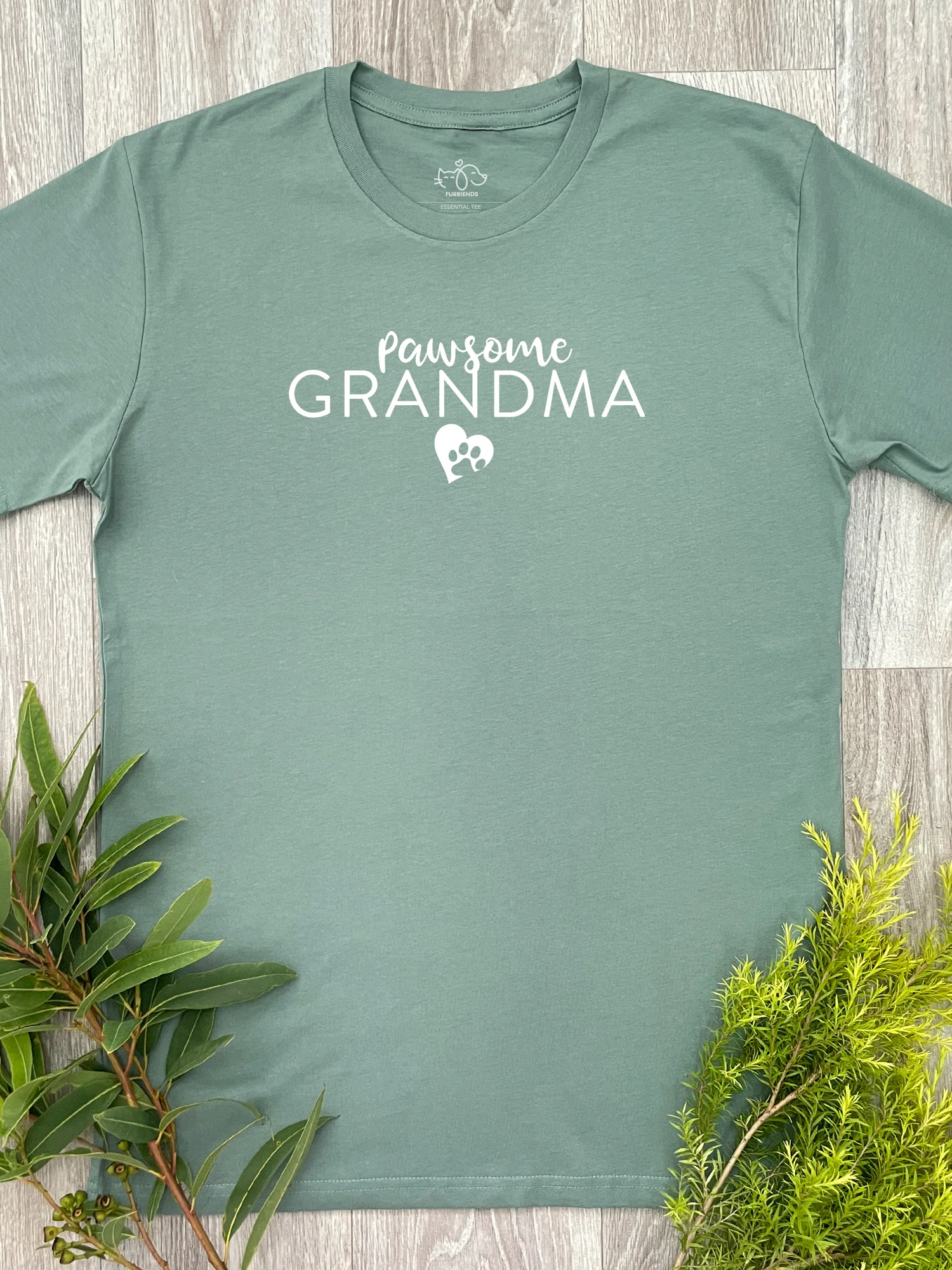 Pawsome Grandma Essential Unisex Tee - Image 6