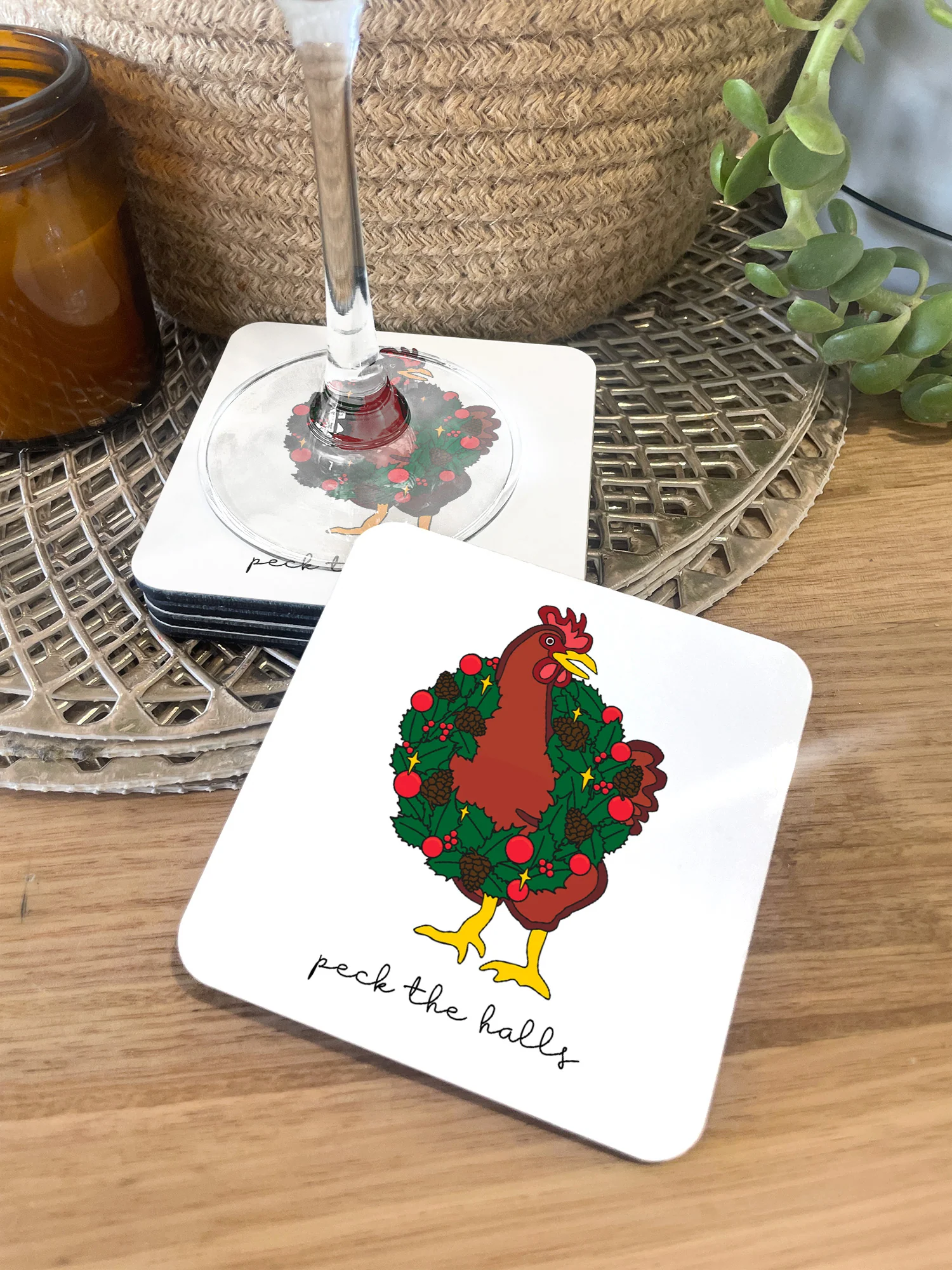 Peck The Halls Coaster - Image 5