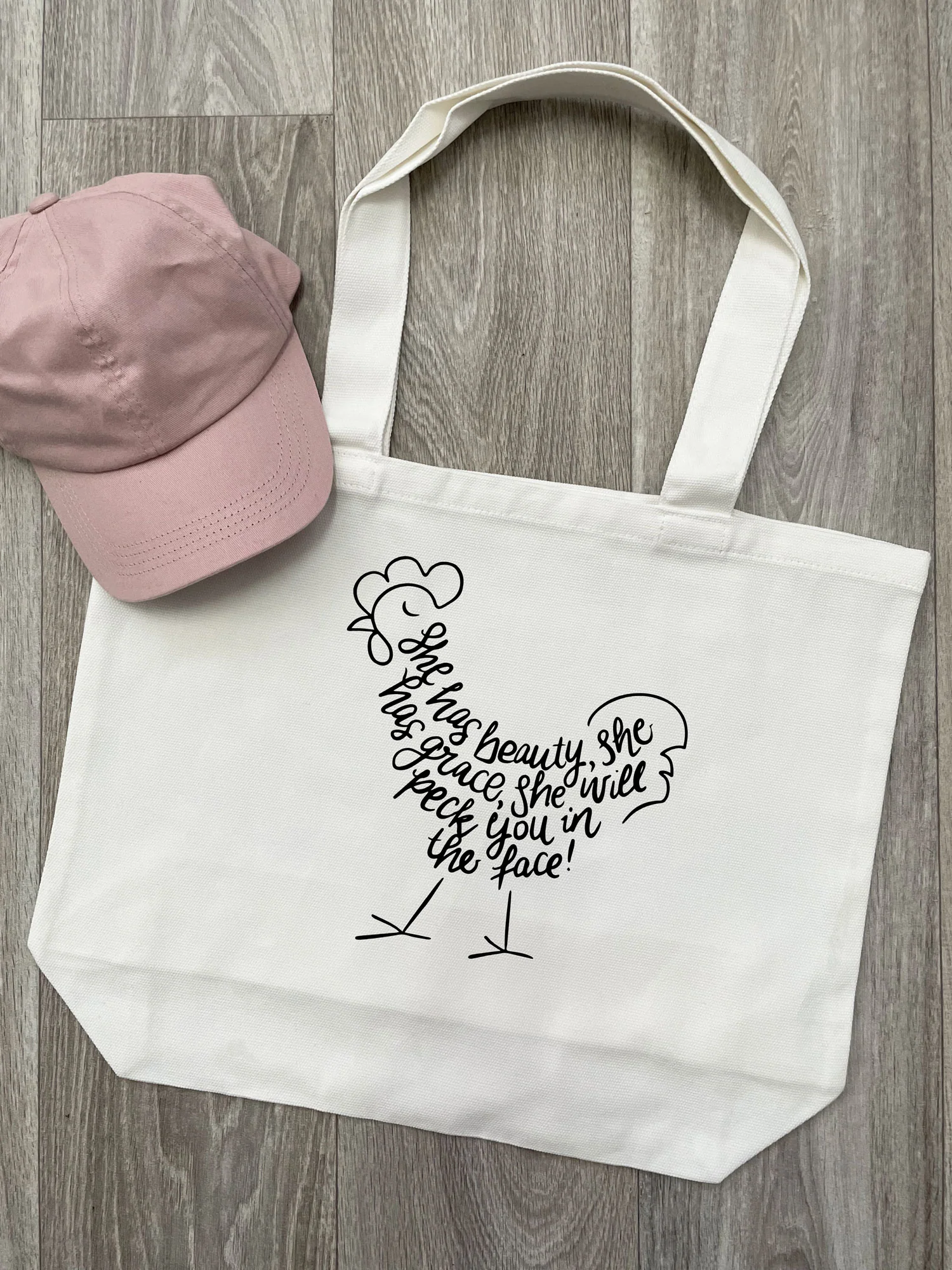 Peck You In The Face Stella Tote Bag - Image 2