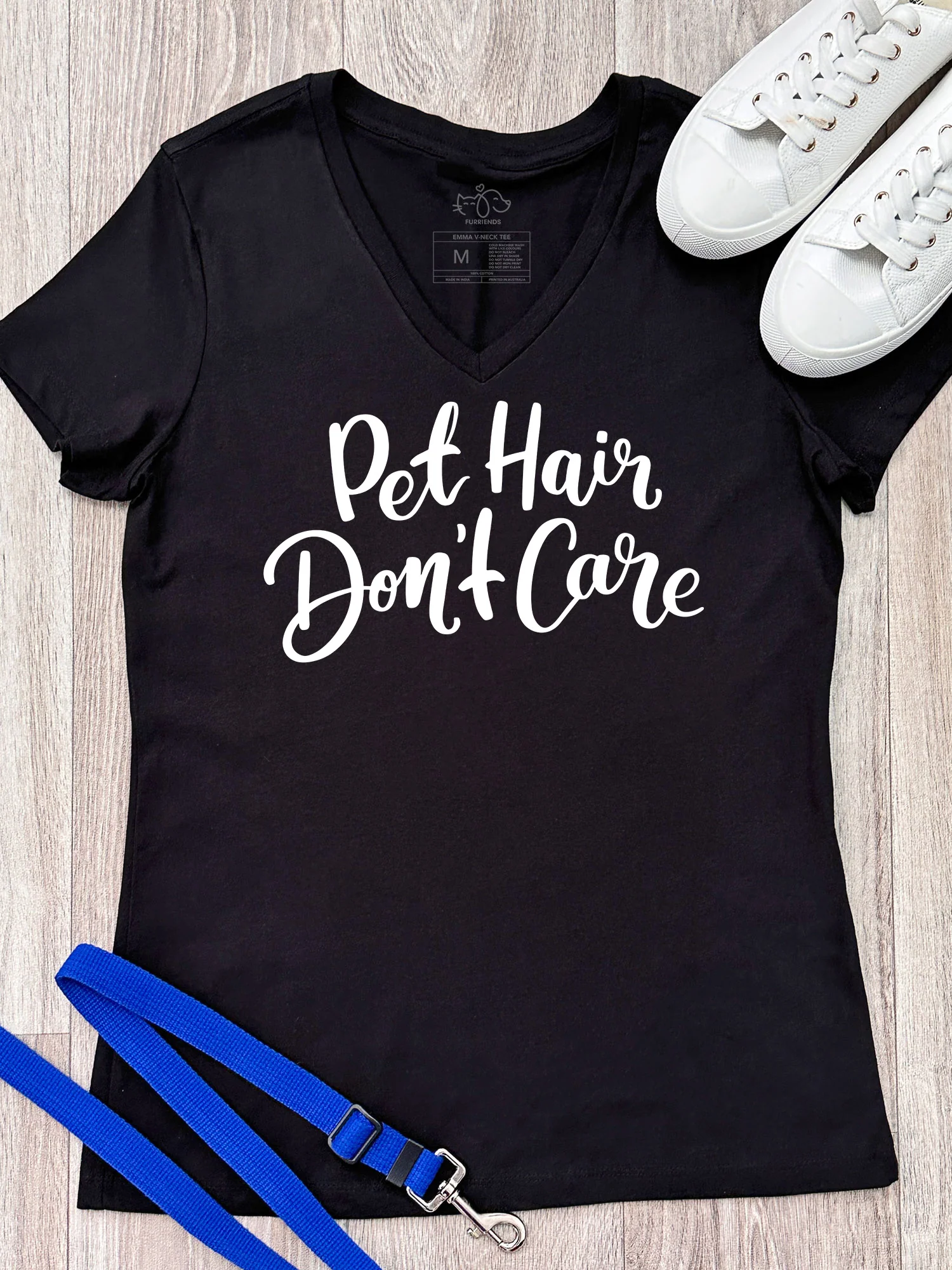 Pet Hair Don't Care Emma V-Neck Tee - Image 2
