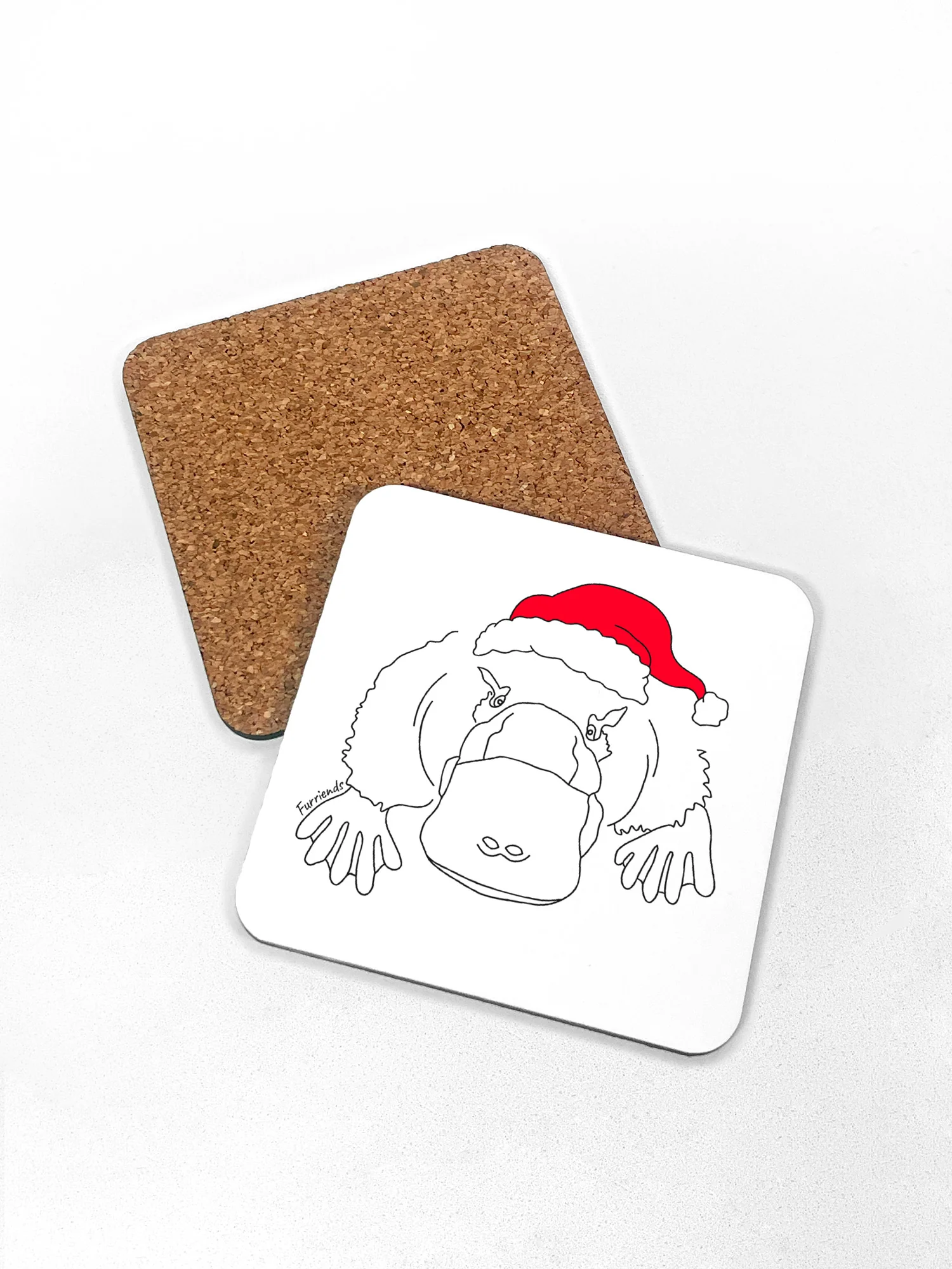 Platypus Christmas Edition Coaster - Image 3