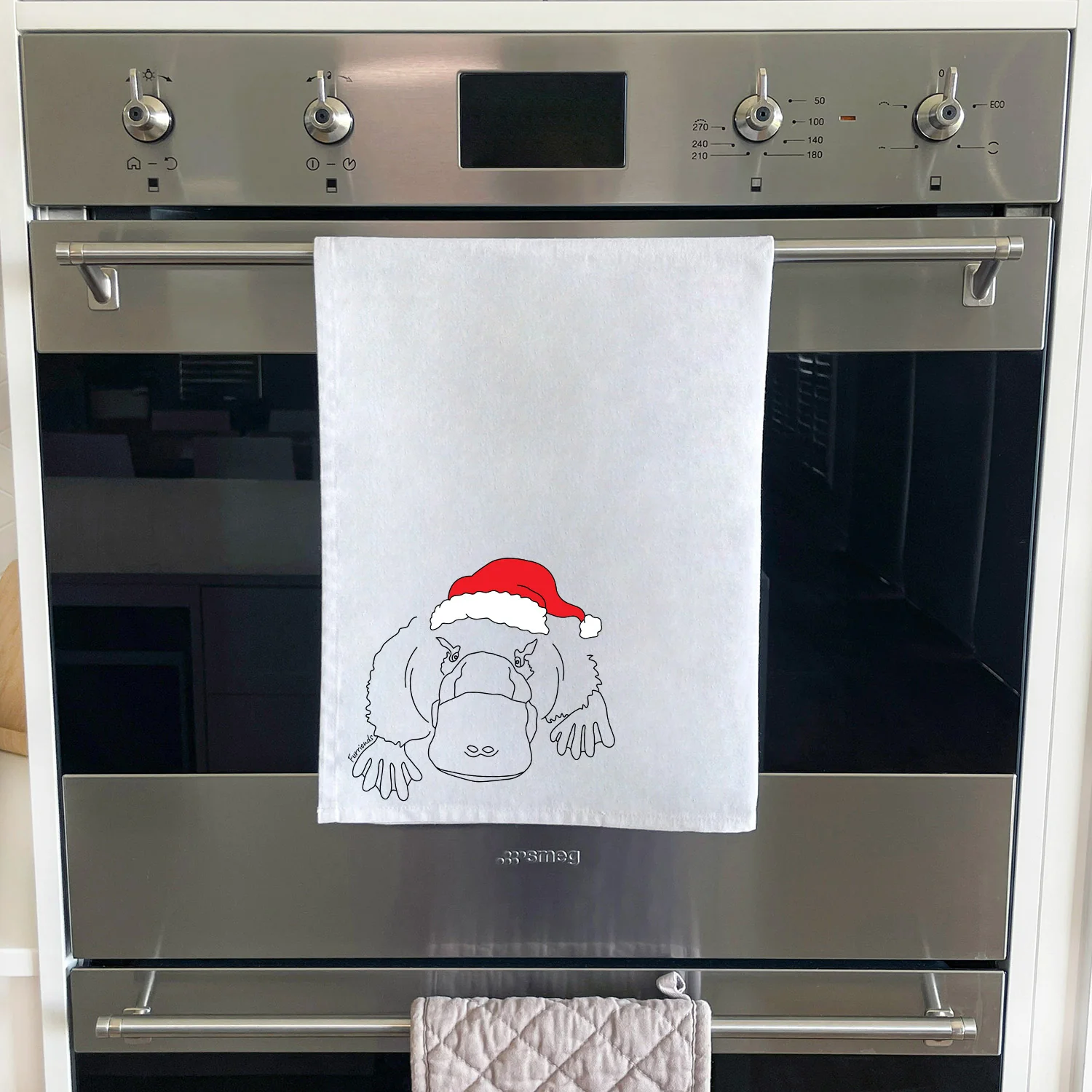 Platypus Christmas Edition Tea Towel - Image 4