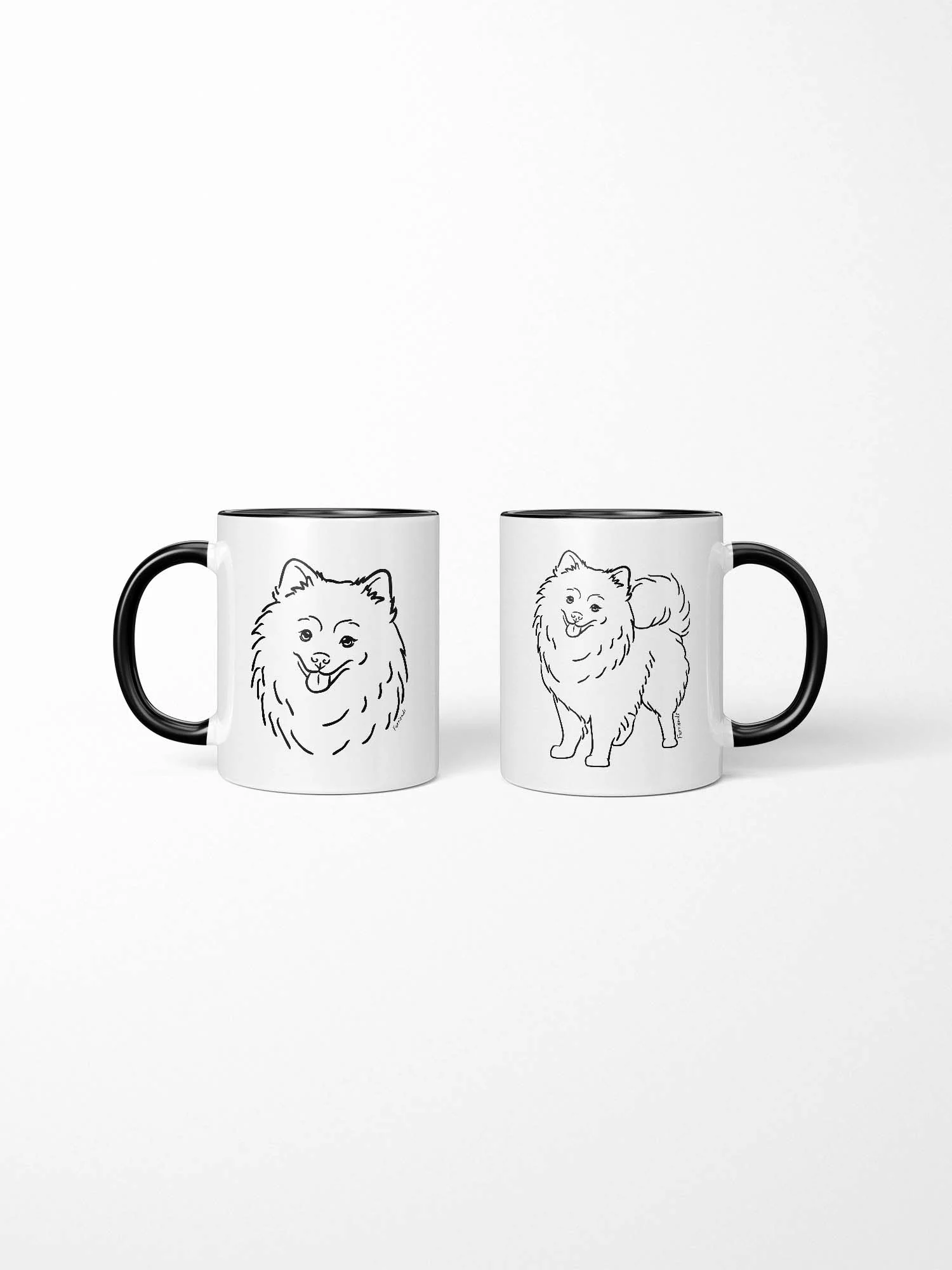 Pomeranian Ceramic Mug - Image 3