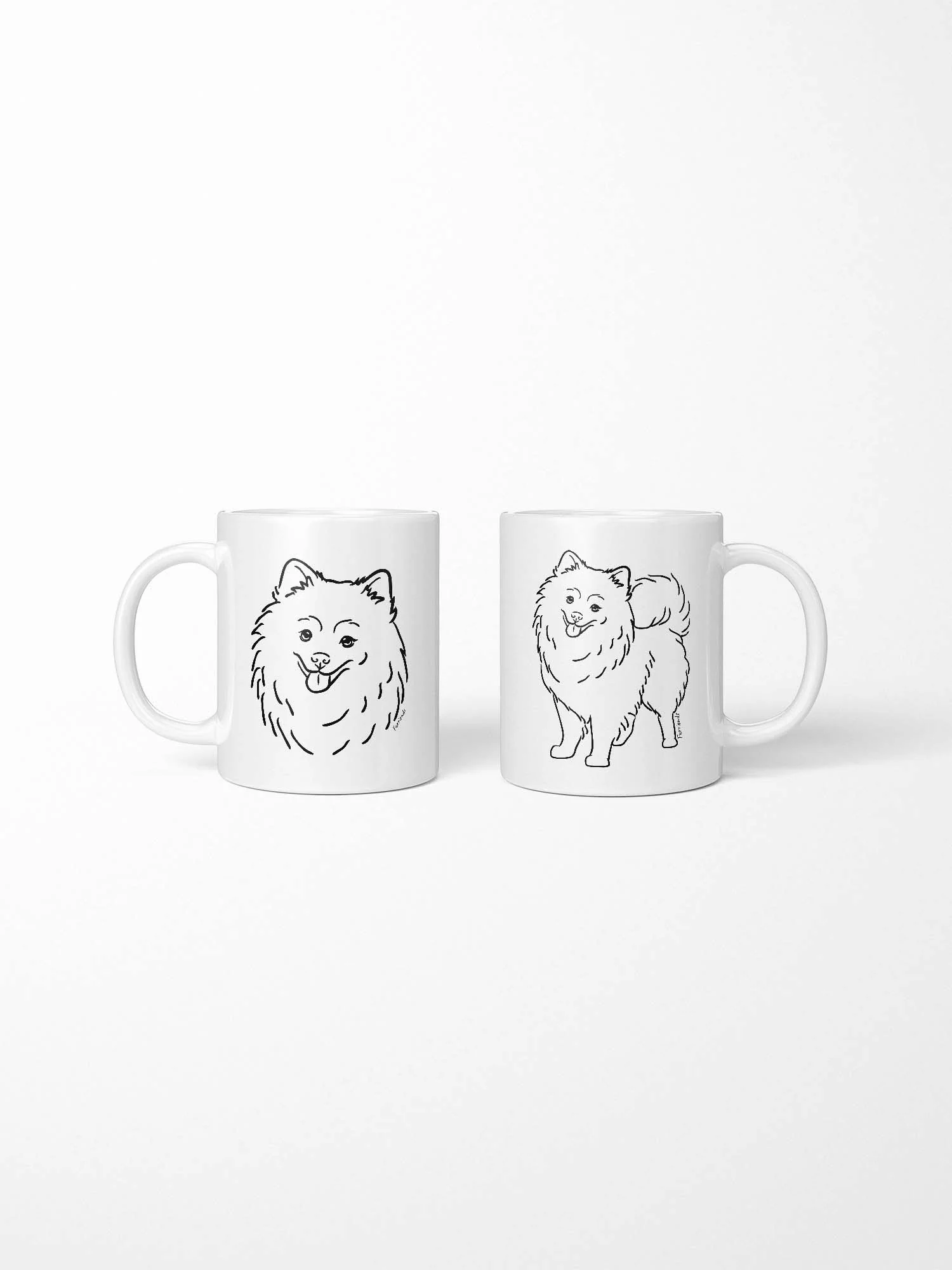 Pomeranian Ceramic Mug - Image 4