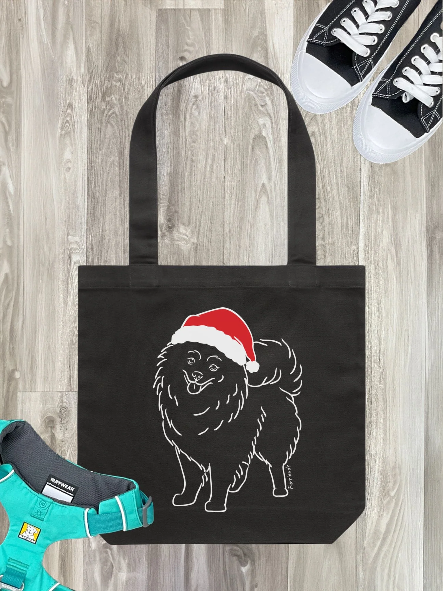Pomeranian Christmas Edition Edith Tote - Image 3