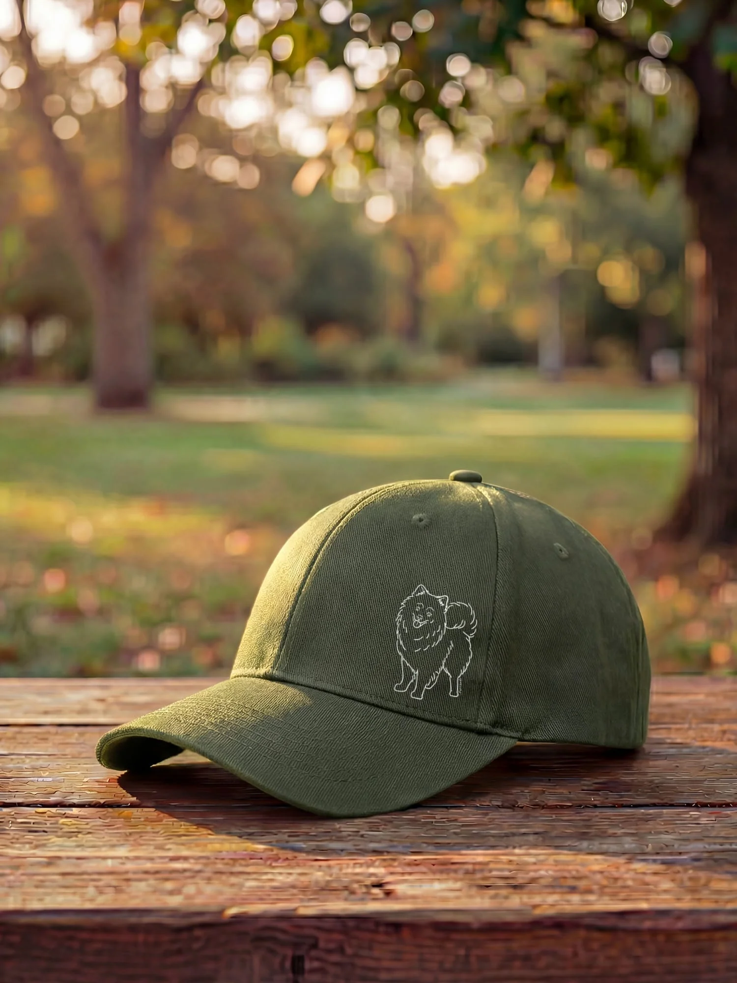 Pomeranian Icon Snapback Cap - Image 6