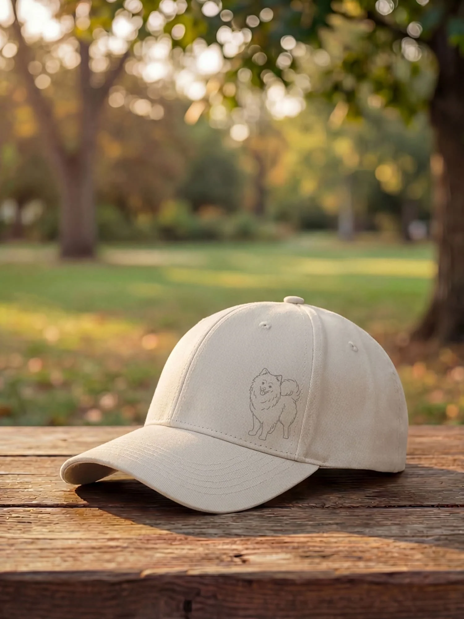 Pomeranian Icon Snapback Cap - Image 8