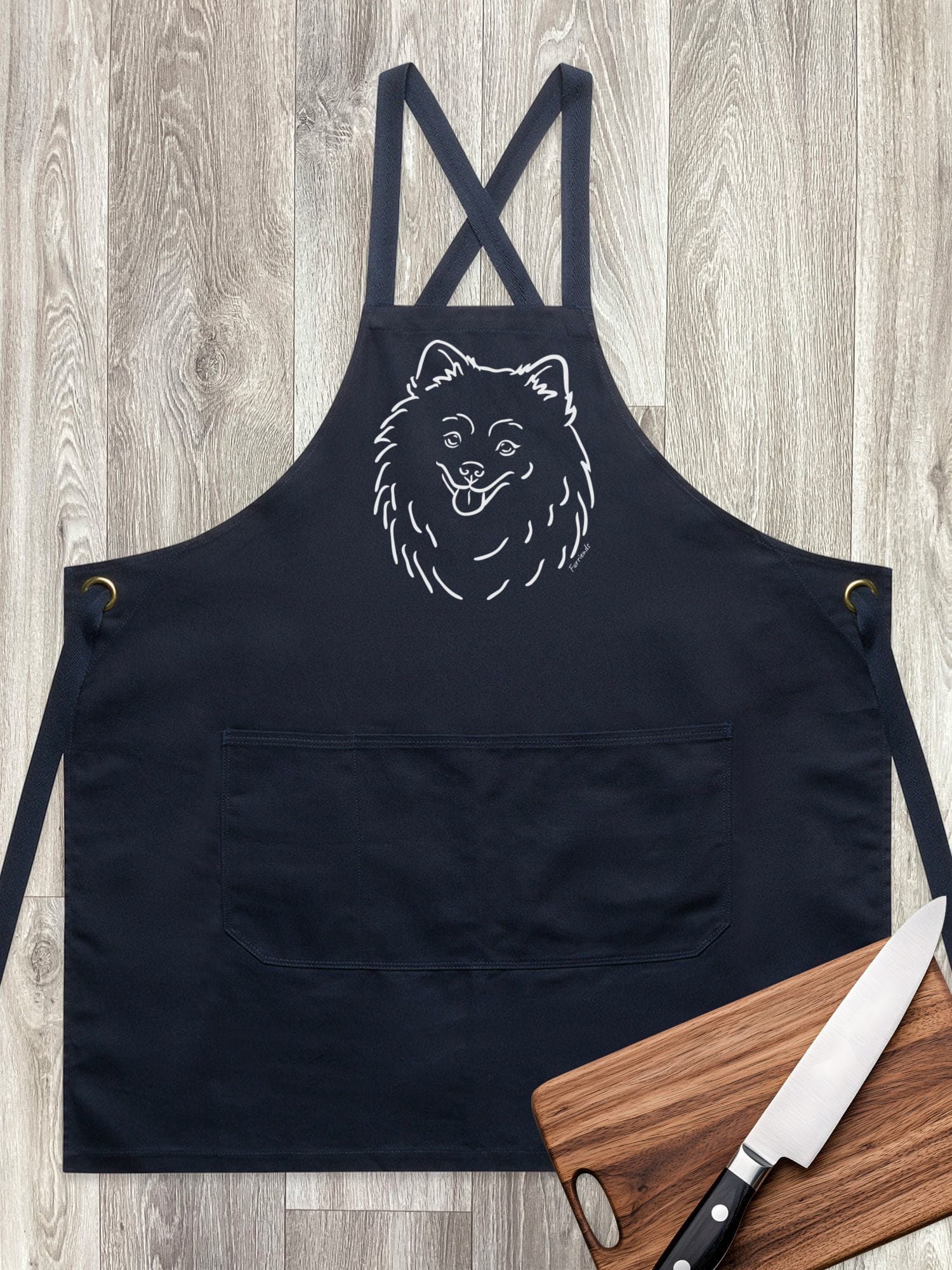 Pomeranian Jarrah Crossback Apron - Image 4